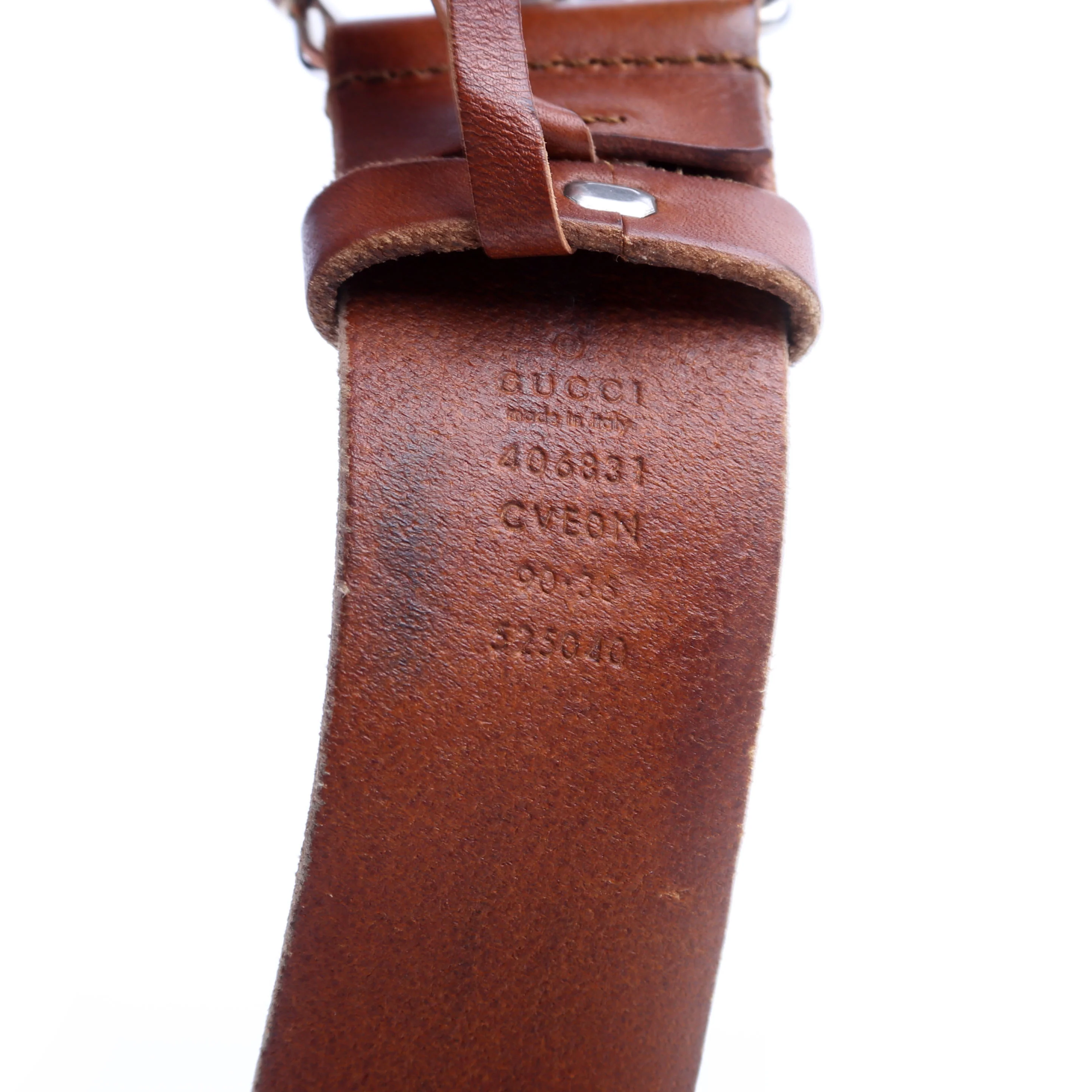 406831 GG Marmont Belt Size 90/36 Brown - Image 5
