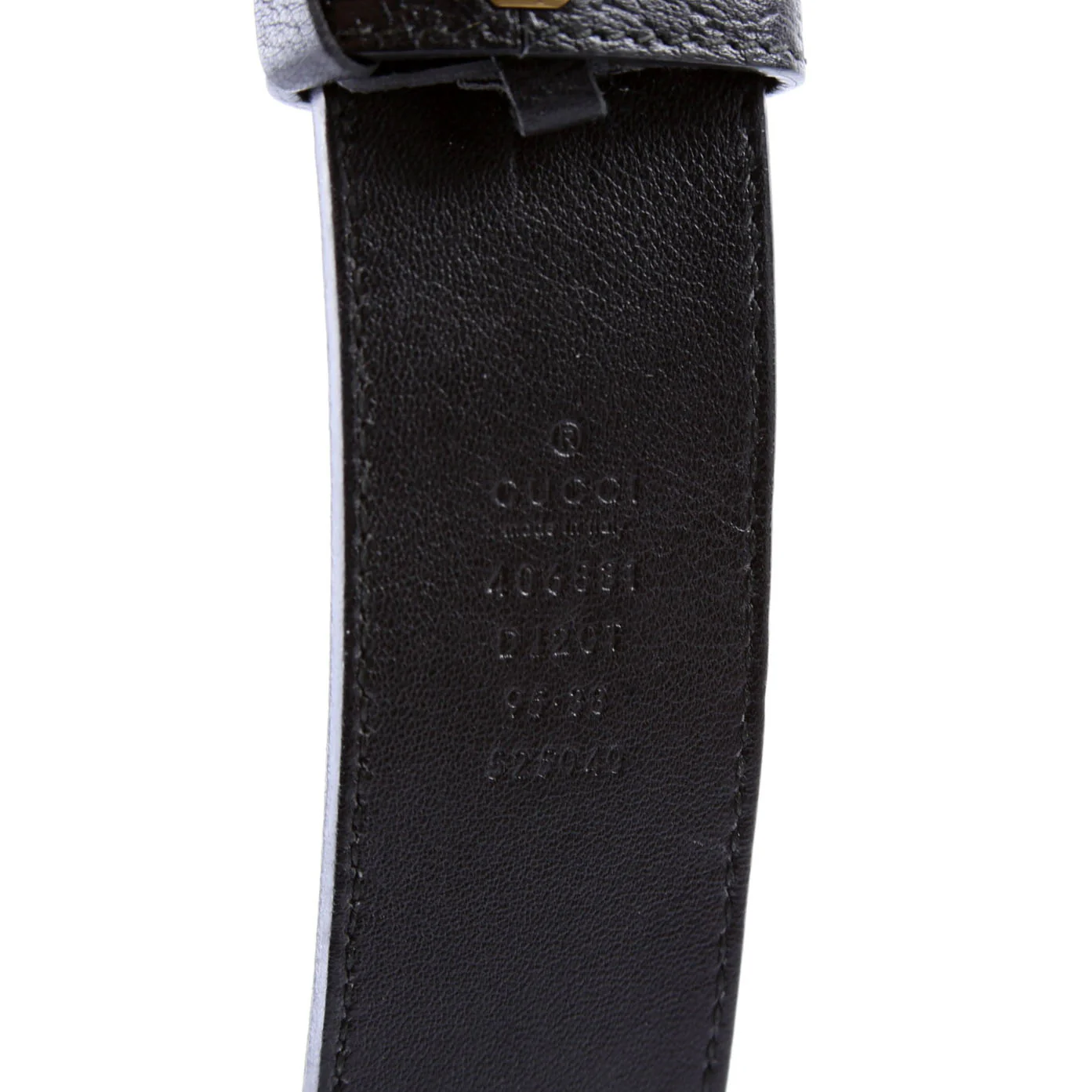 406831 GG Marmont Belt Size 95/38 Black - Image 5