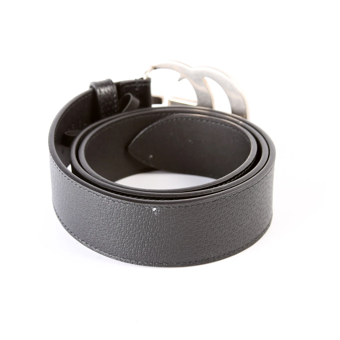 406831 Marmont GG Leather Belt Size 85/34 - Image 3