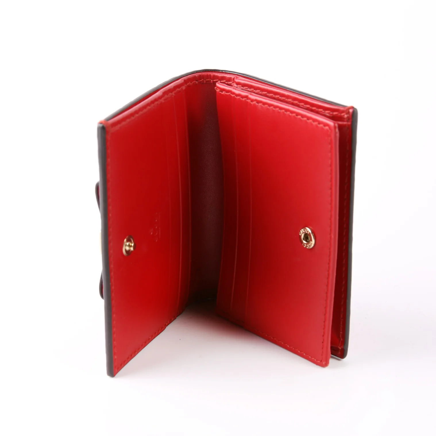 406924 Guccissima Card Holder Red - Image 11