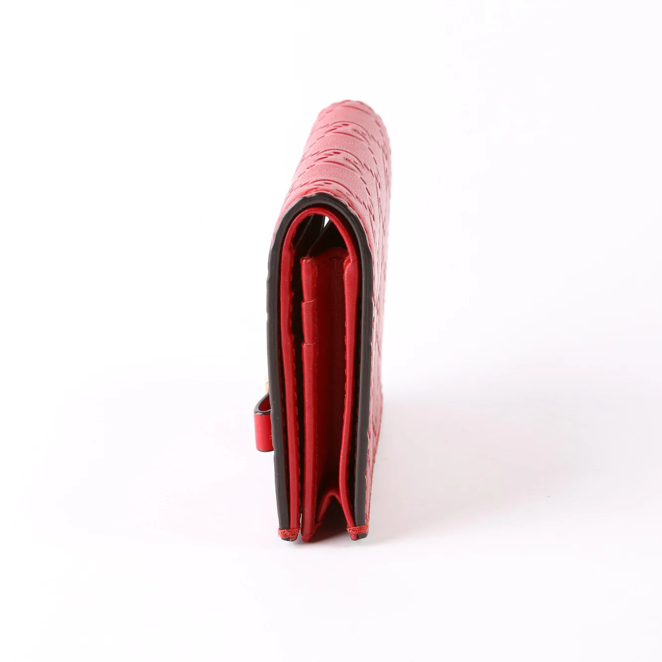 406924 Guccissima Card Holder Red - Image 4