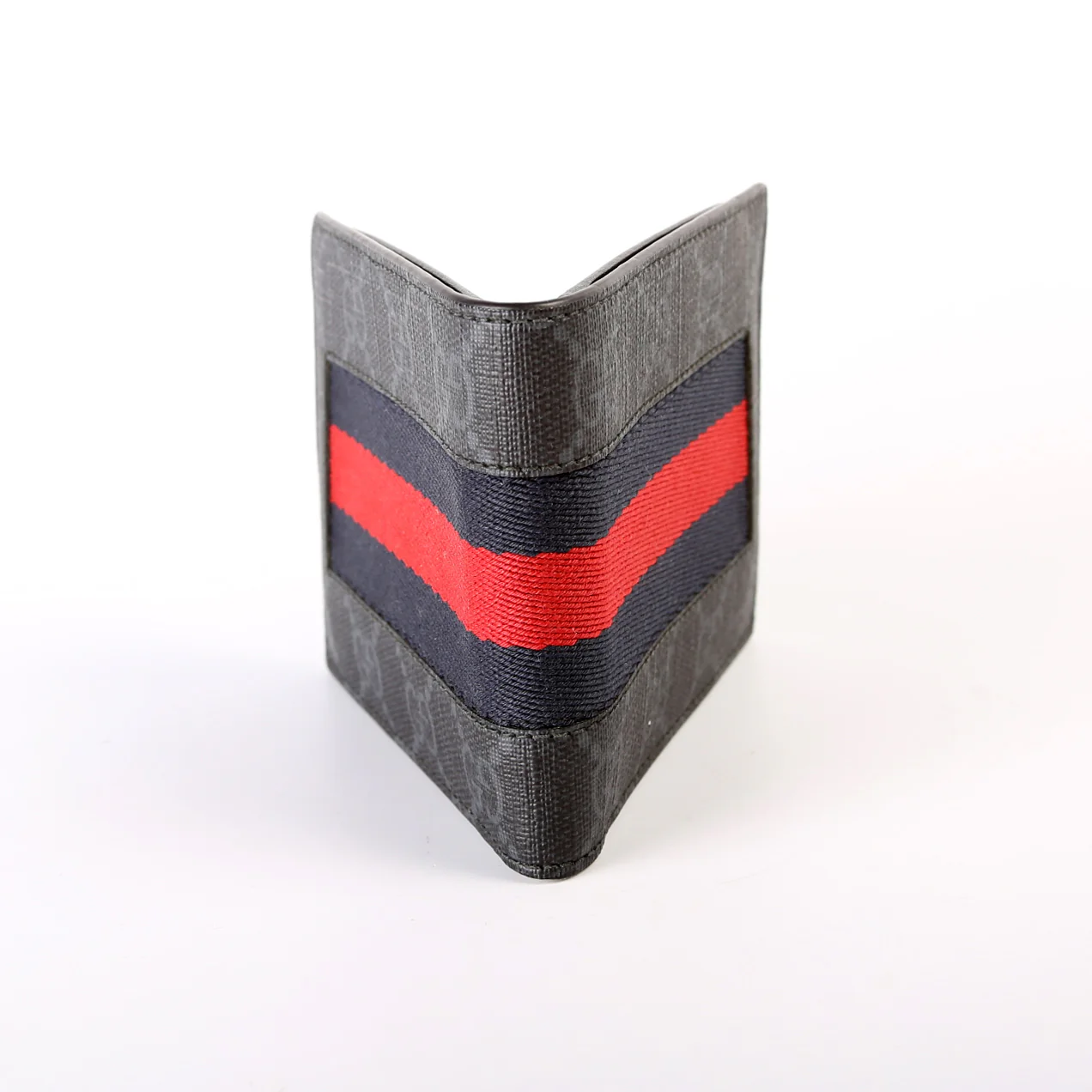 408827 GG Supreme Web Wallet Black - Image 3