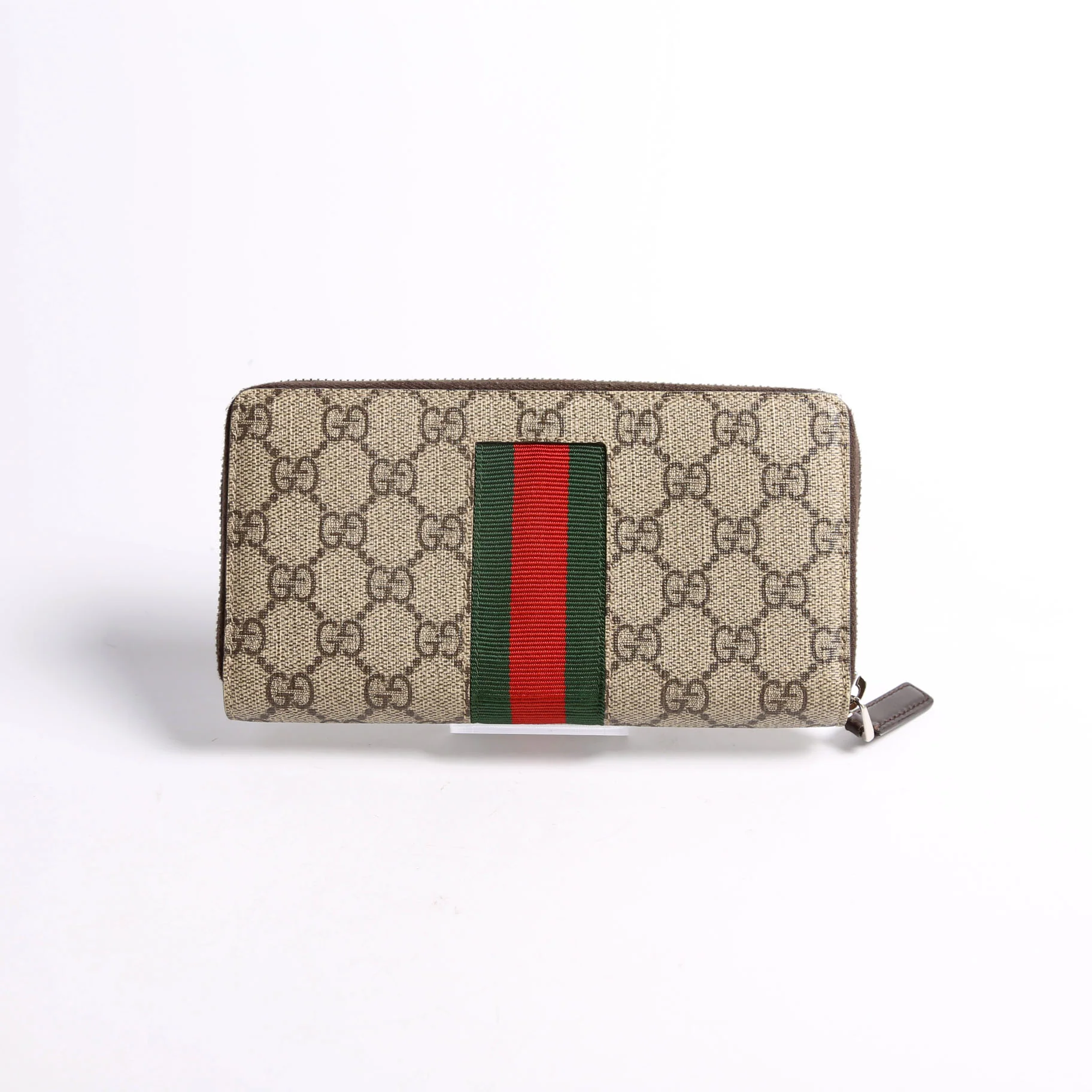 408831 Web GG Supreme Zip Around Wallet Bee - Image 2