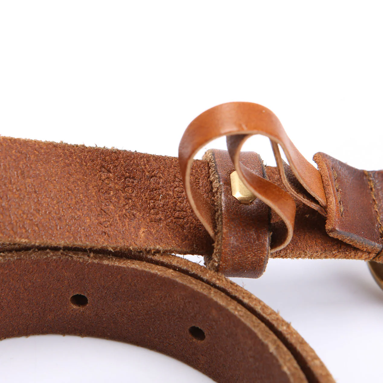 409417 GG Marmont Thin Belt Size 80/32 Cream - Image 4