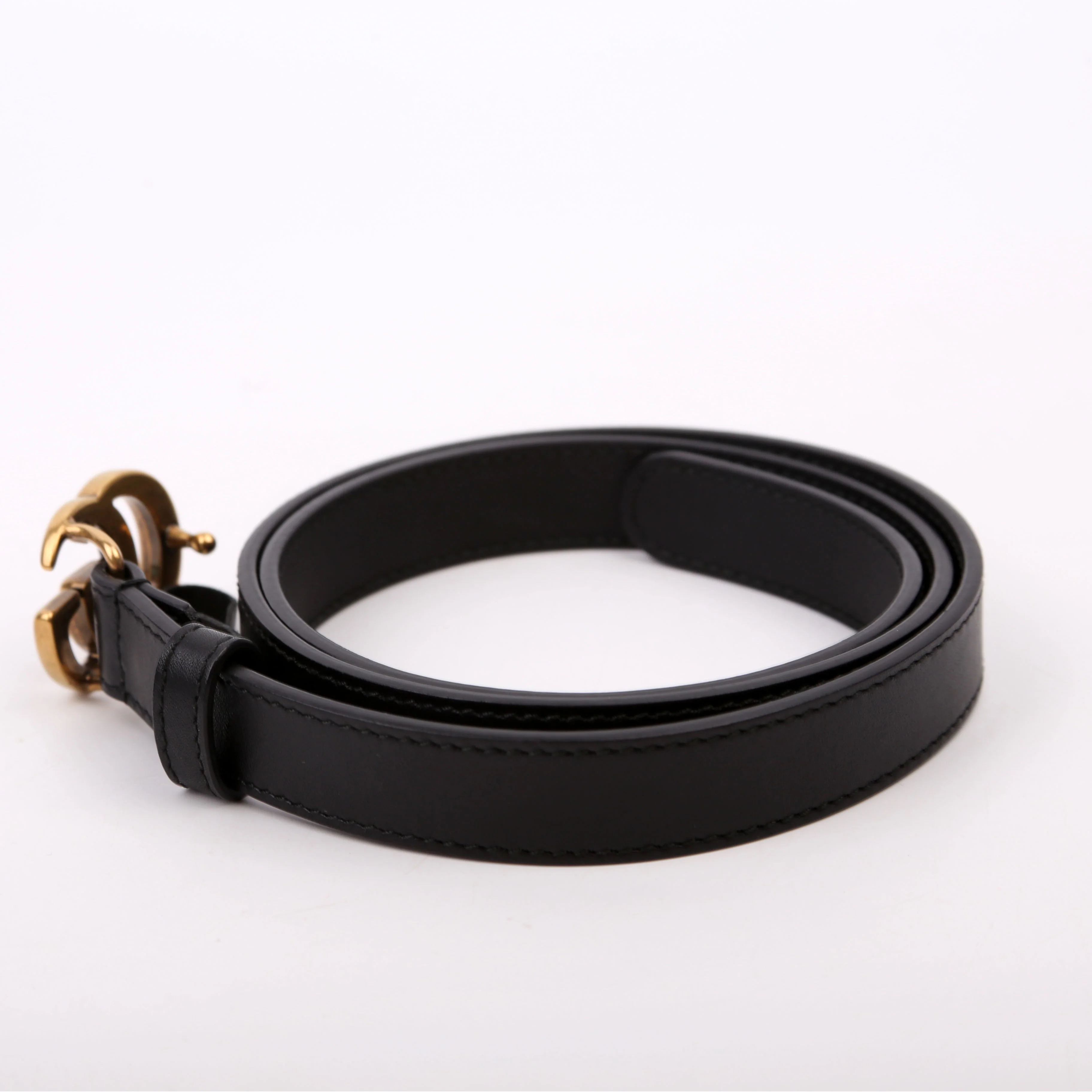 409417 GG Marmont Thin Belt Size 80/32 - Image 2
