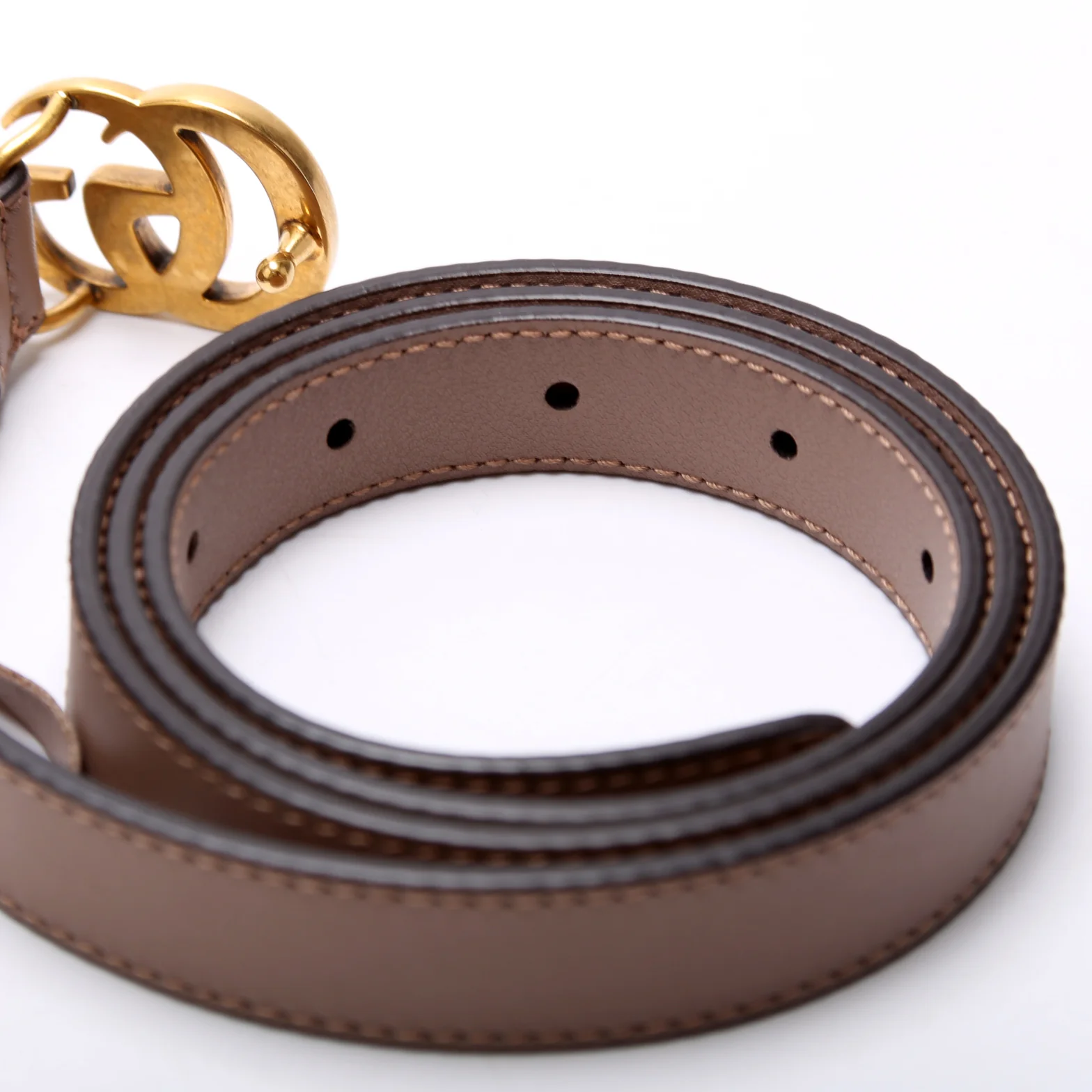 409417 GG Marmont Thin Belt Size 85/34 - Image 3