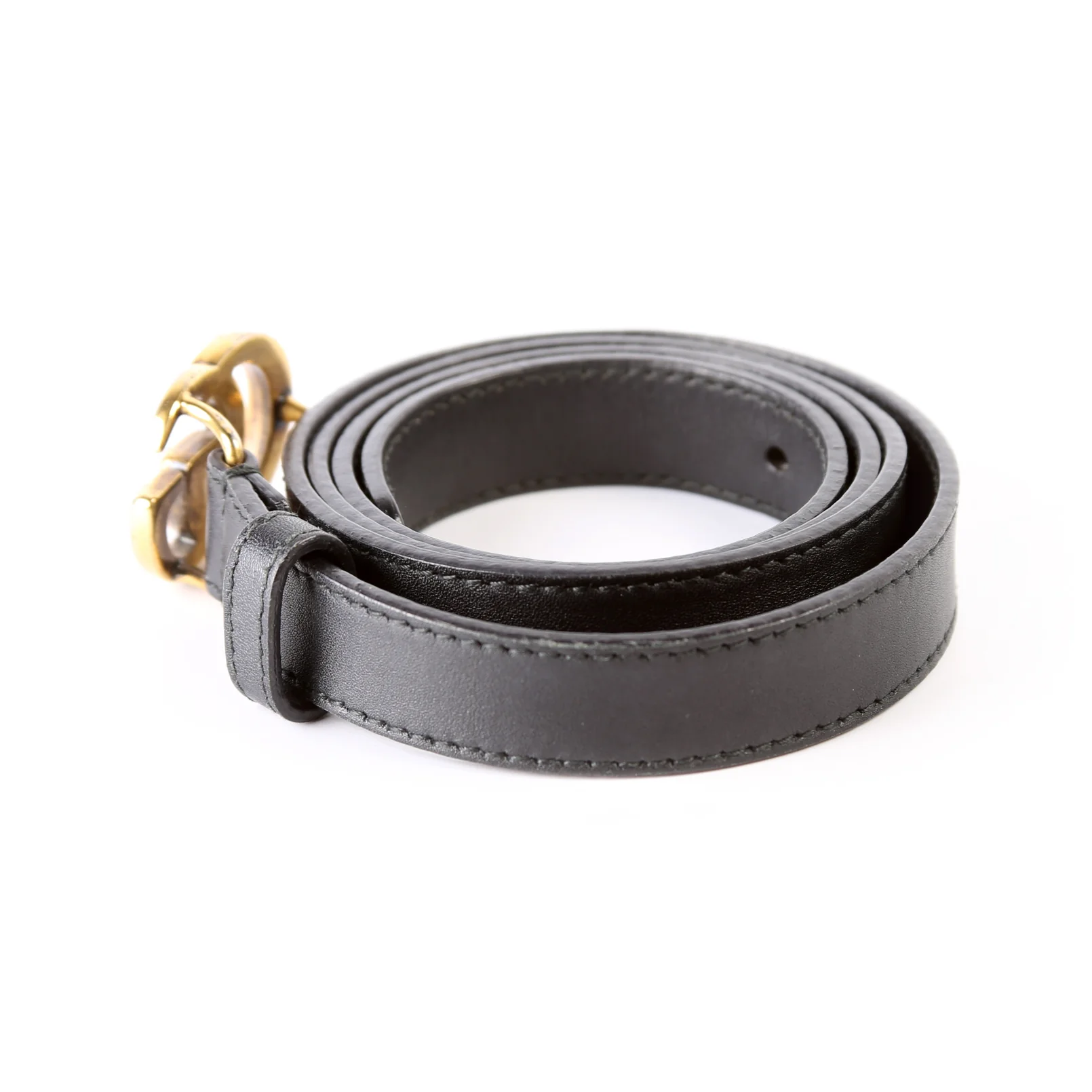 409417 GG Marmont Thin Belt Size 85/34 - Image 4