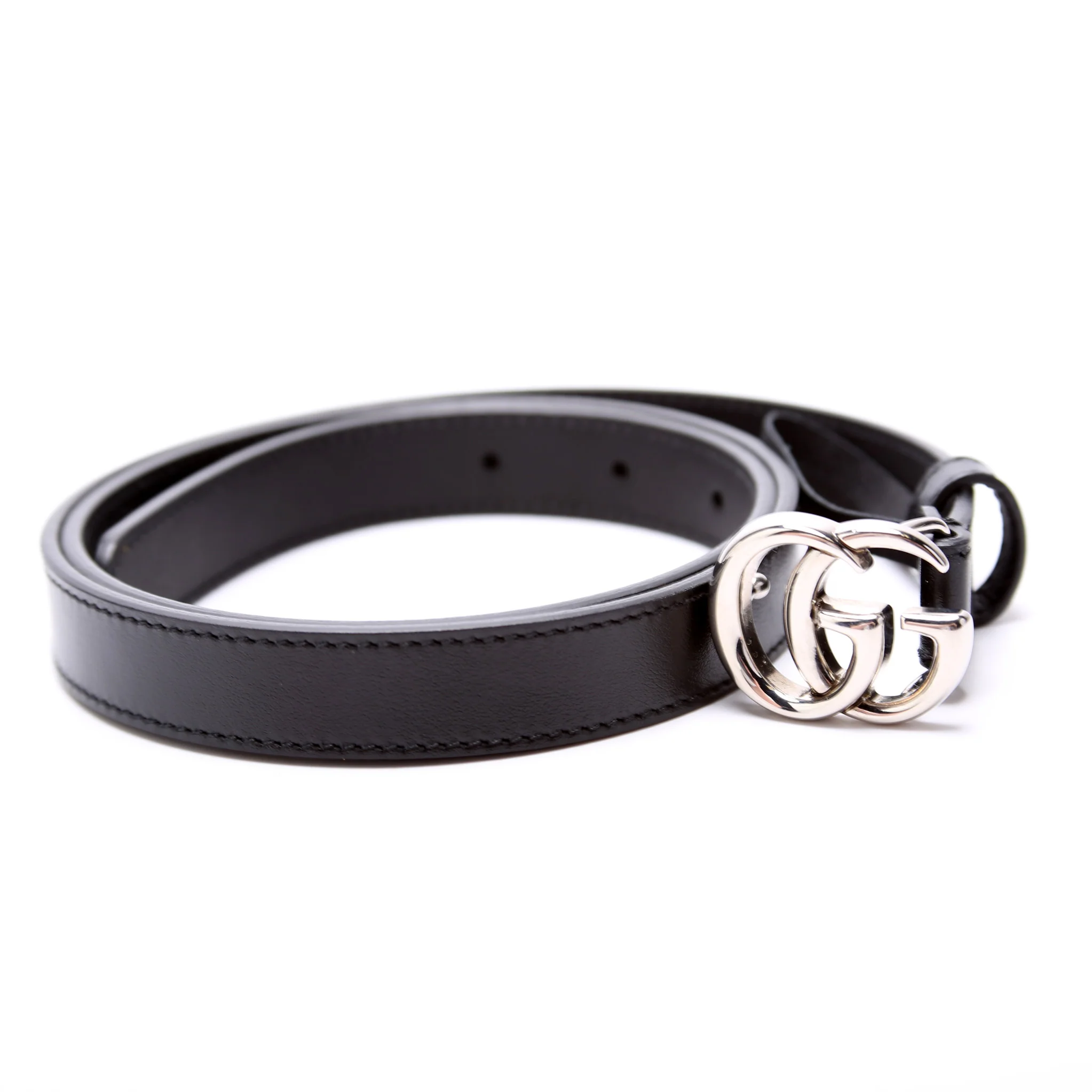409417 GG Marmont Thin Belt Size 85/34 - Image 2