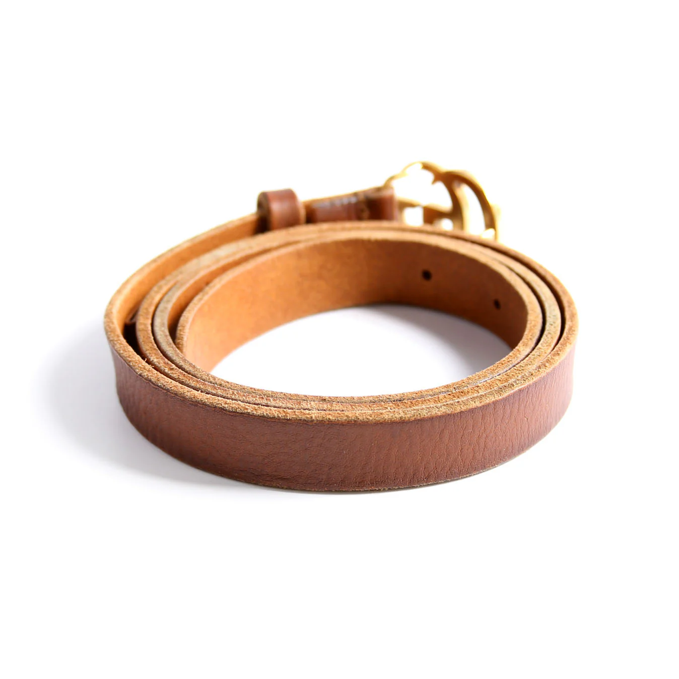 409417 GG Marmont Thin Belt Size 90/36 Brown - Image 3