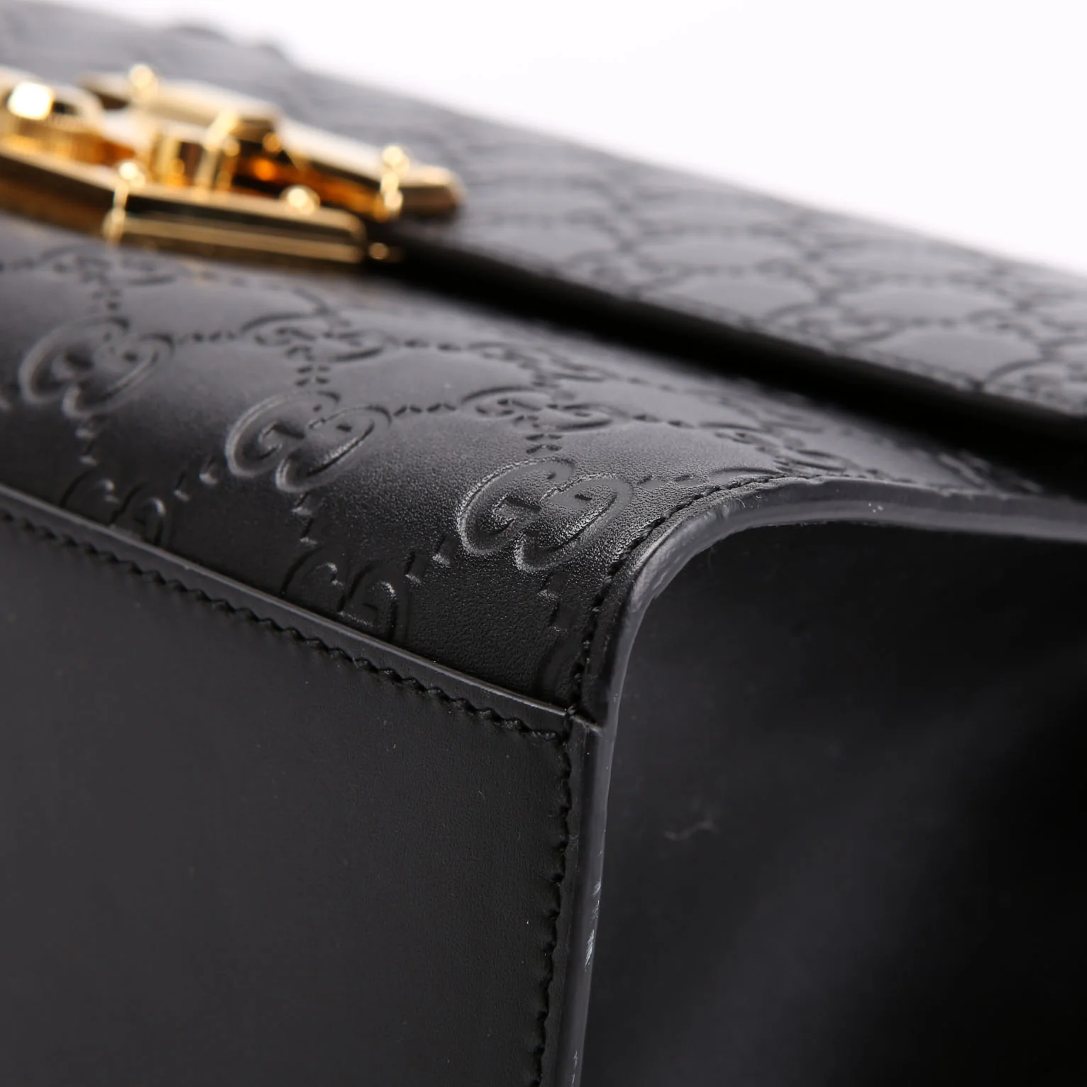 409486 Padlock Guccissima Medium Black - Image 6