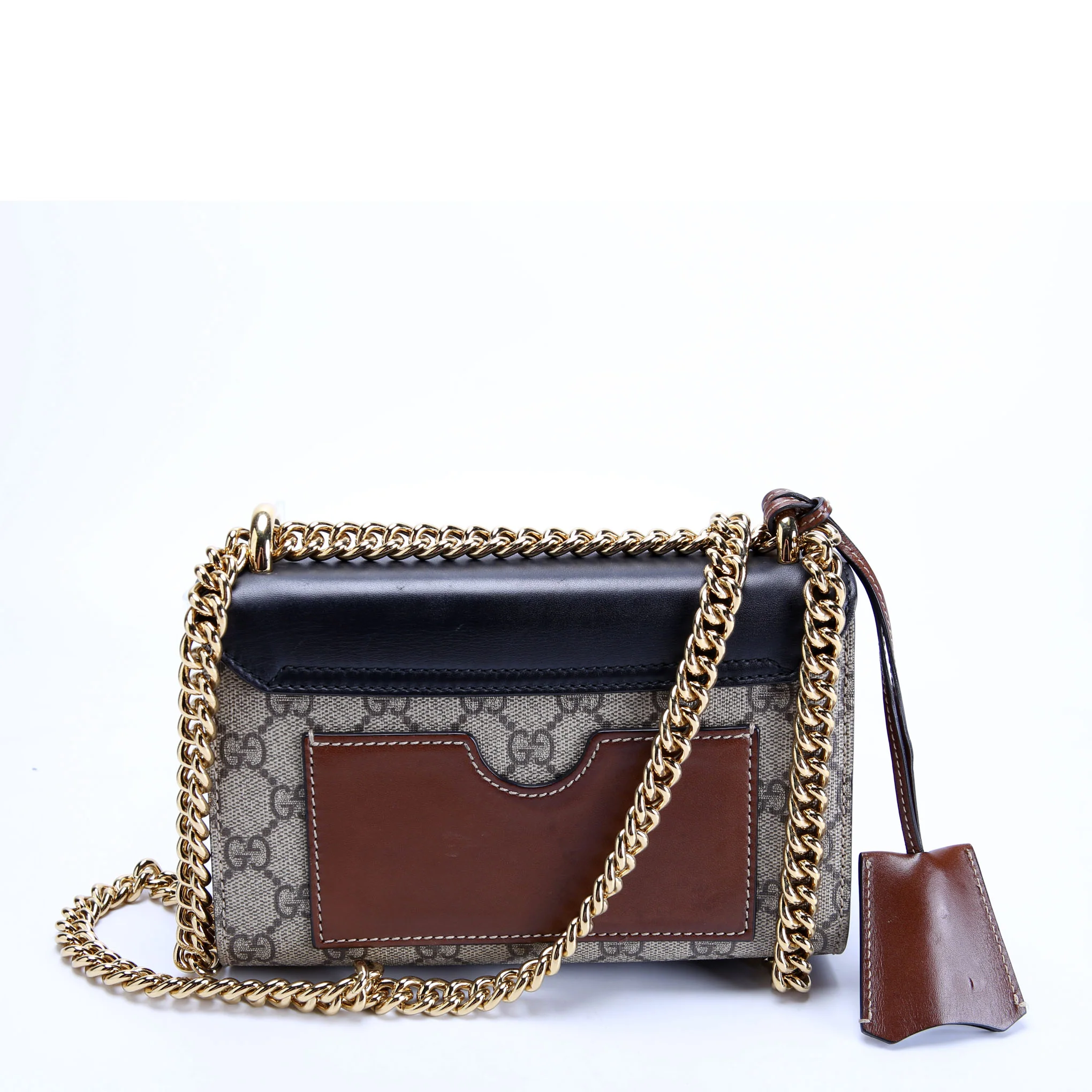 409487 Padlock GG Supreme Small Black - Image 3