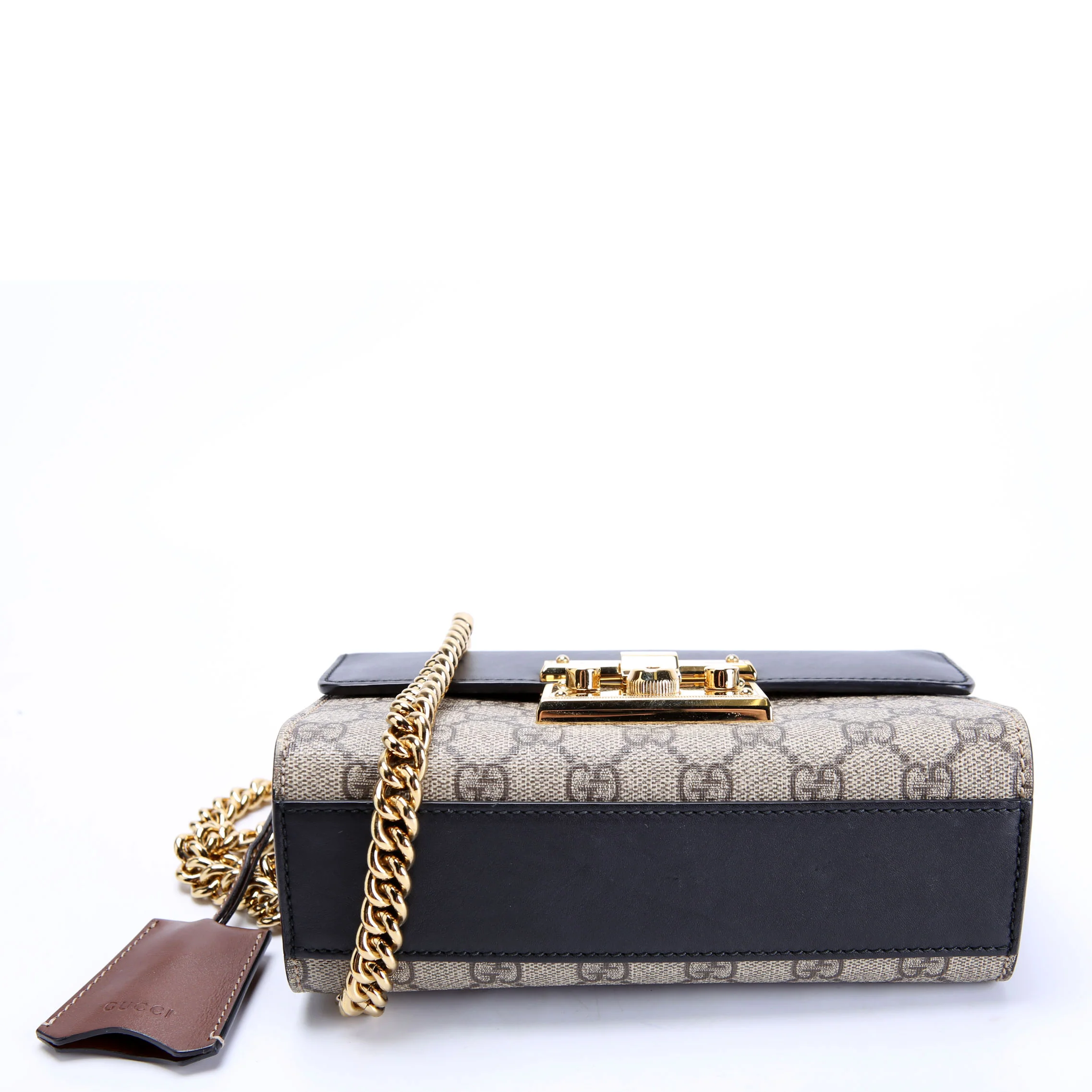 409487 Padlock GG Supreme Small Black - Image 4