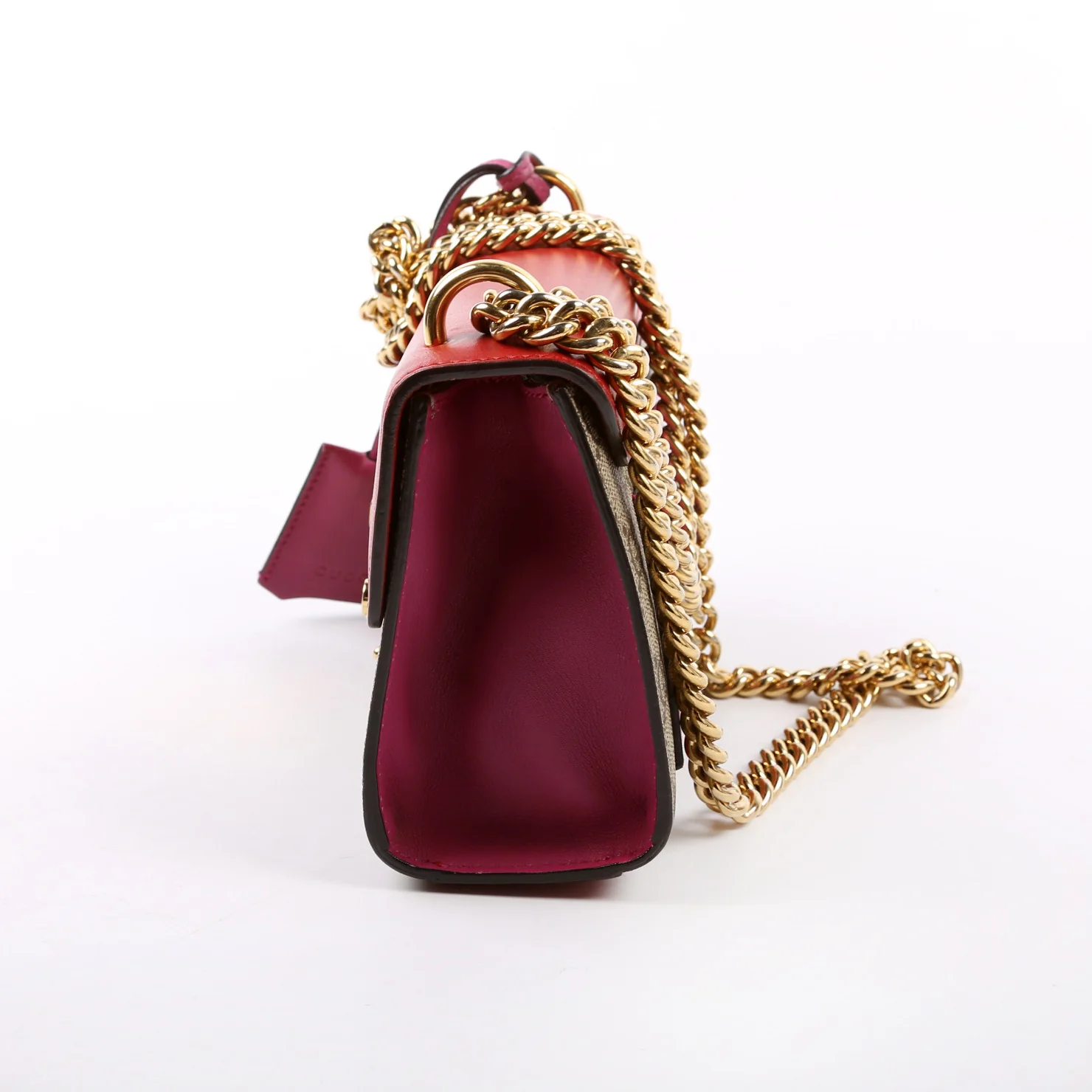 409487 Padlock GG Supreme Small Red - Image 4