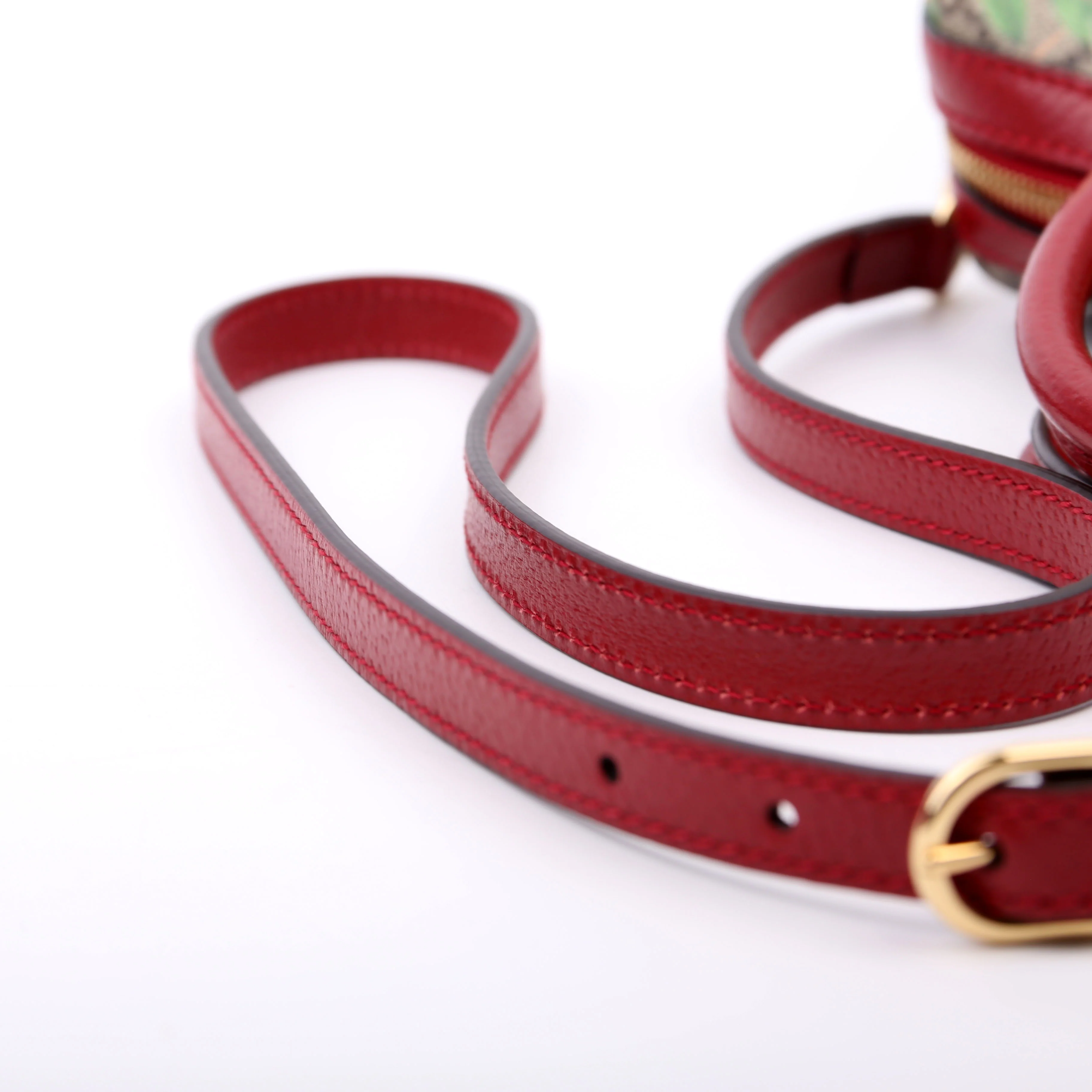 409529 GG Tian Boston Bag Small Red/Multicolor - Image 14