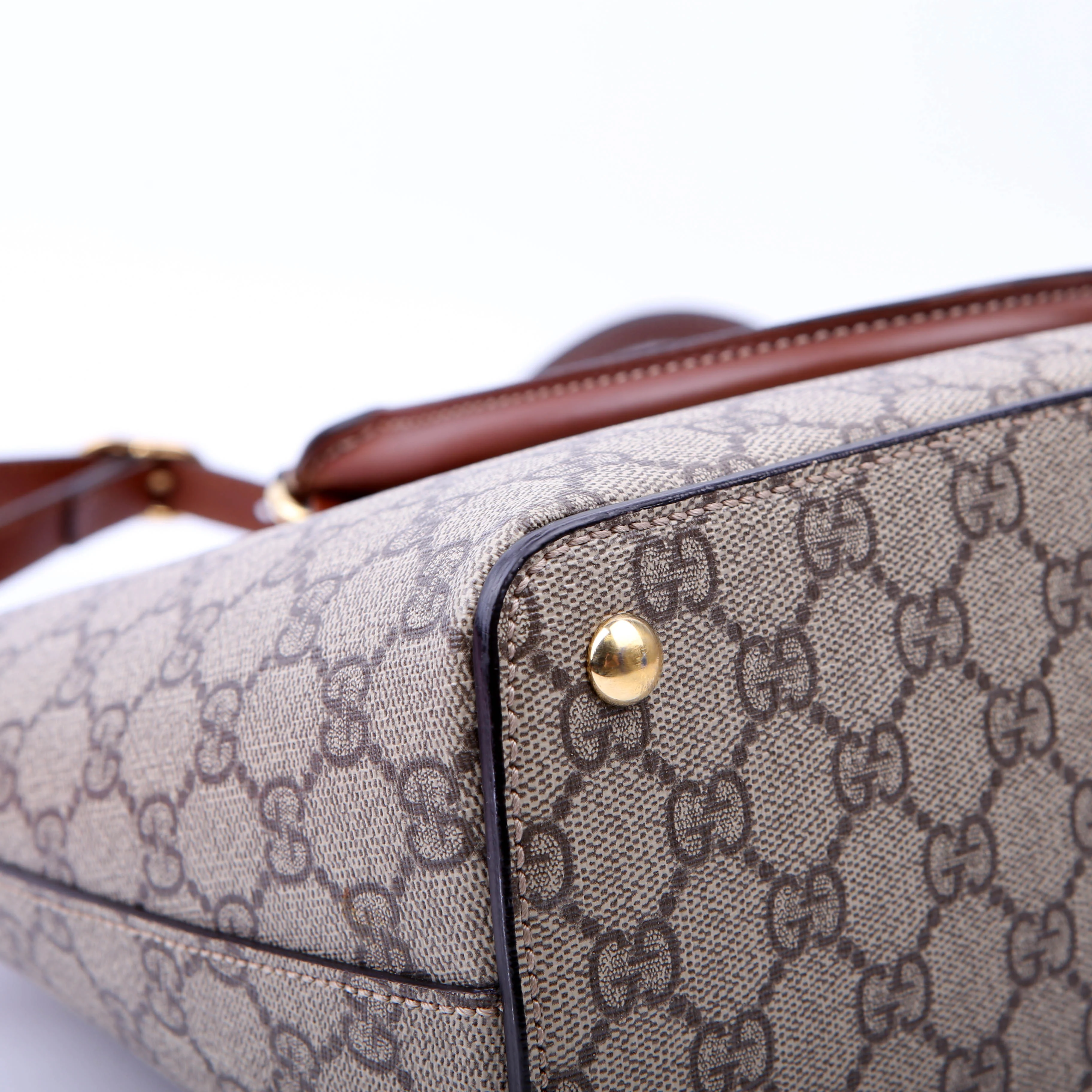409534 GG Supreme Small Zip Tote - Image 5
