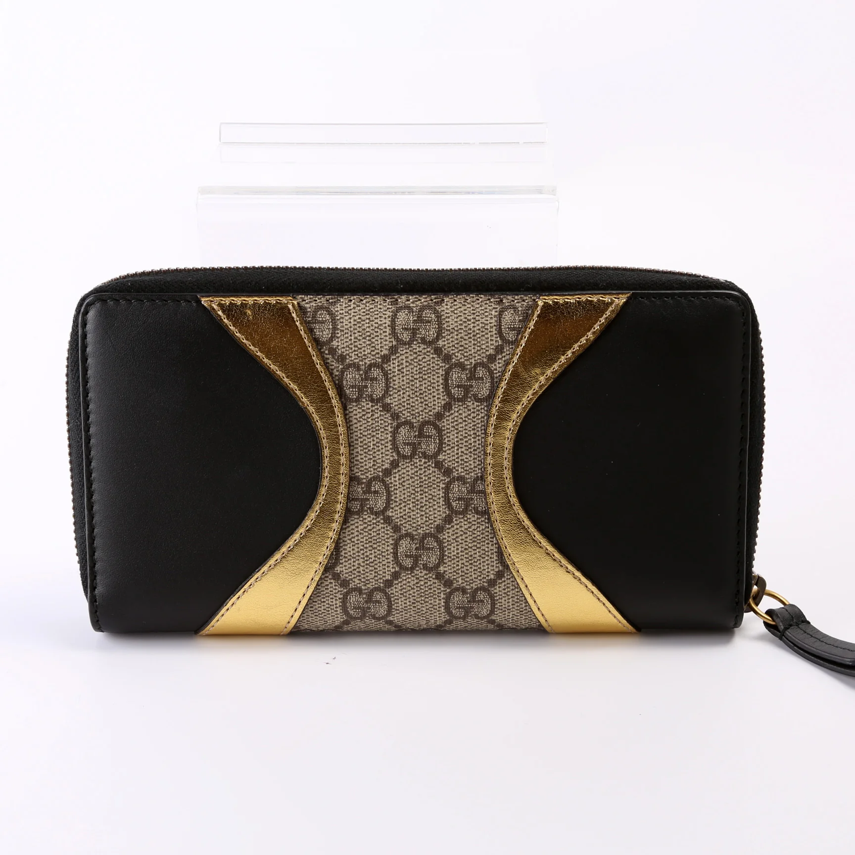 410102 GG Supreme Calfskin Zip Around Wallet - Image 3