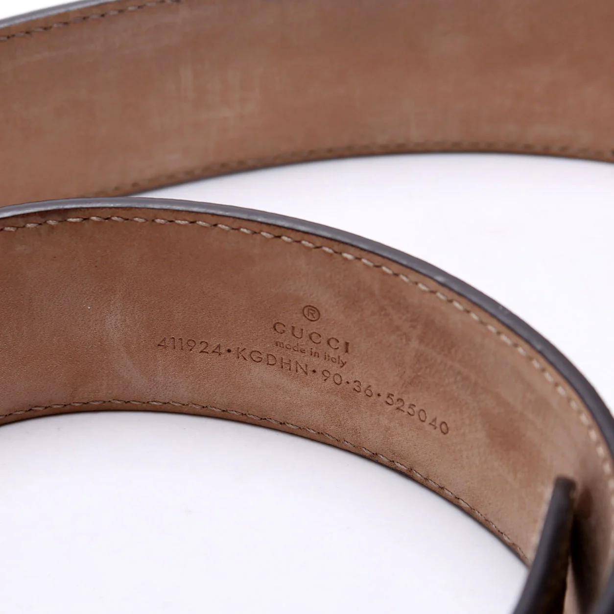 411924 GG Supreme Belt Size 90/36 Brown - Image 5
