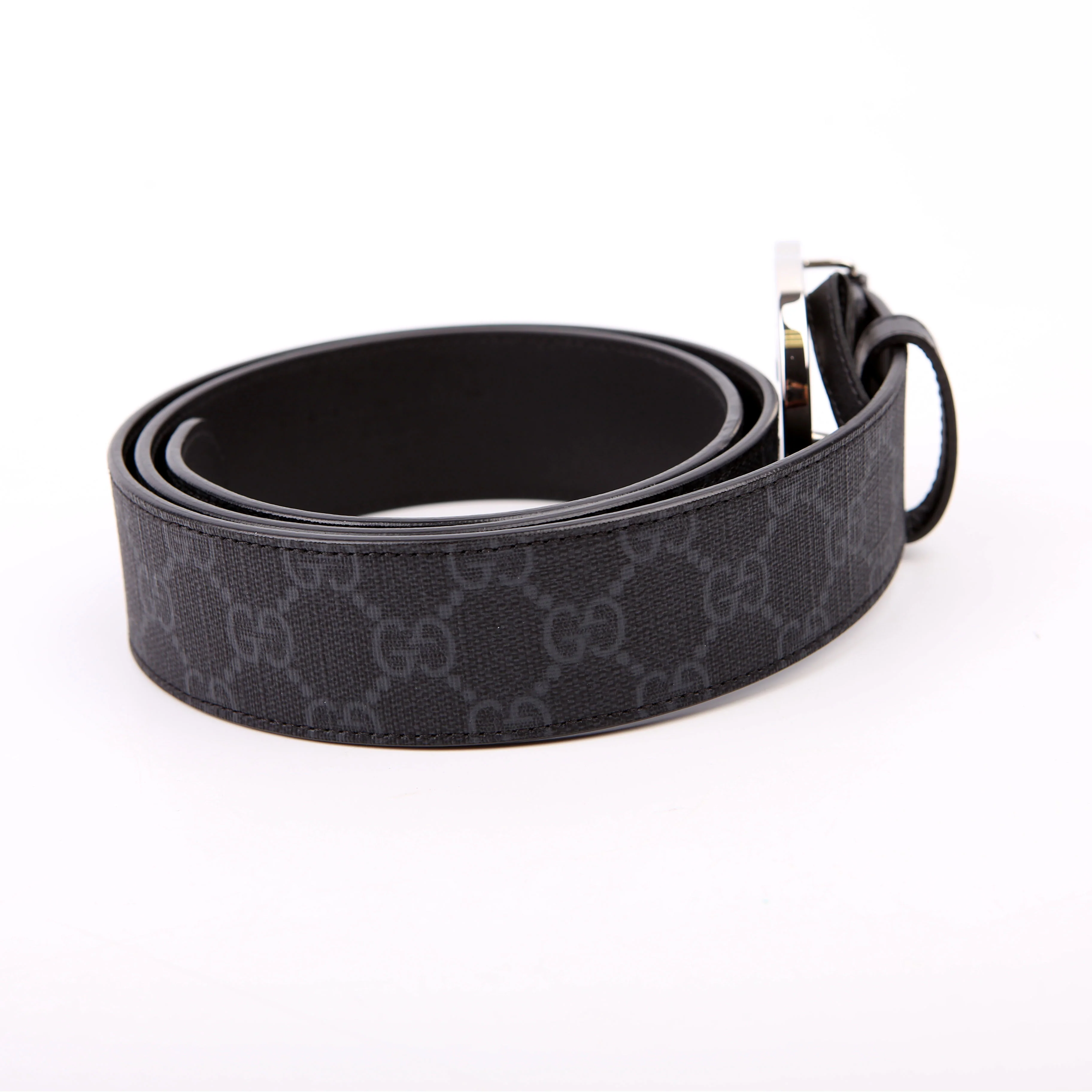 411924 GG Supreme Belt Size 95/38 Black - Image 2