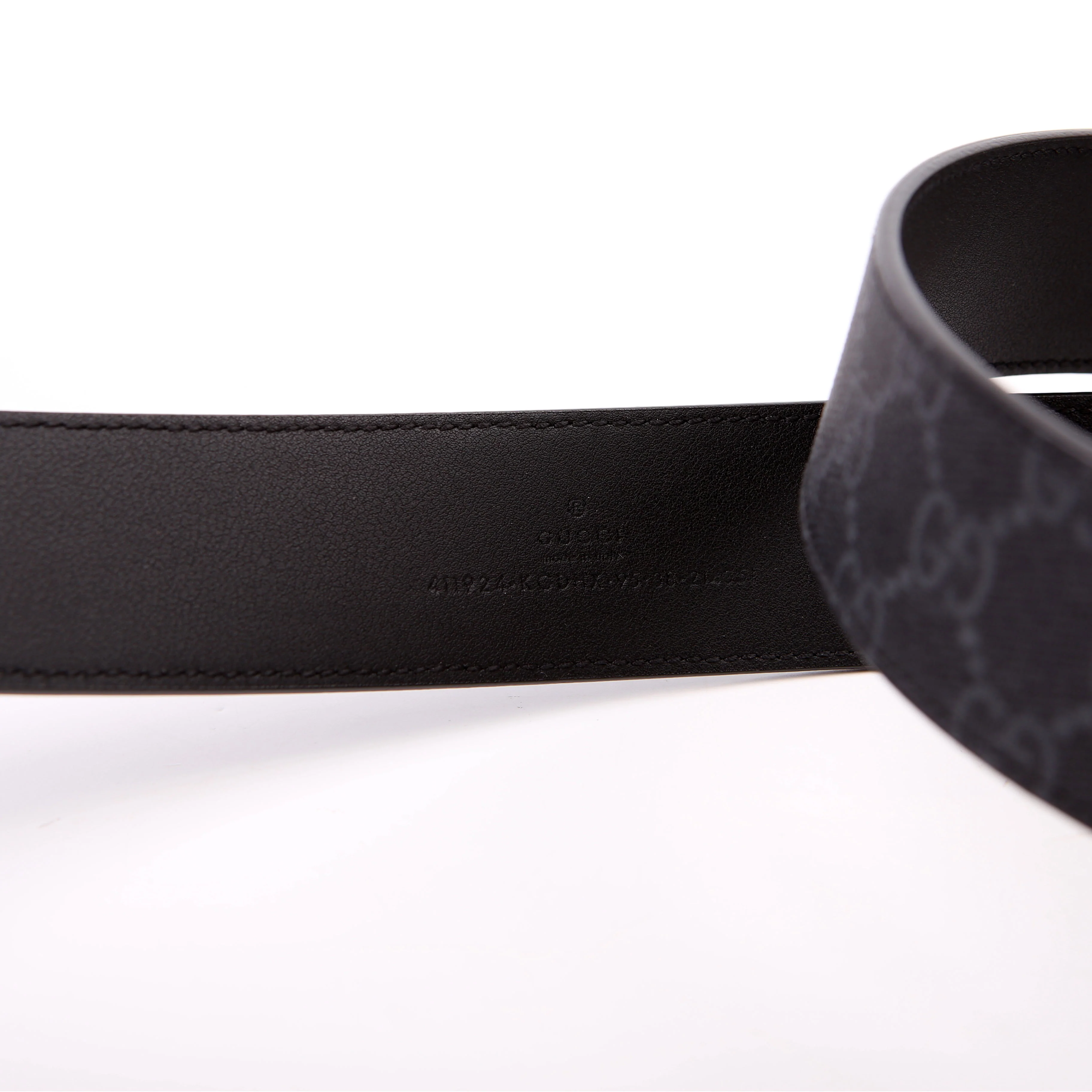 411924 GG Supreme Belt Size 95/38 Black - Image 3