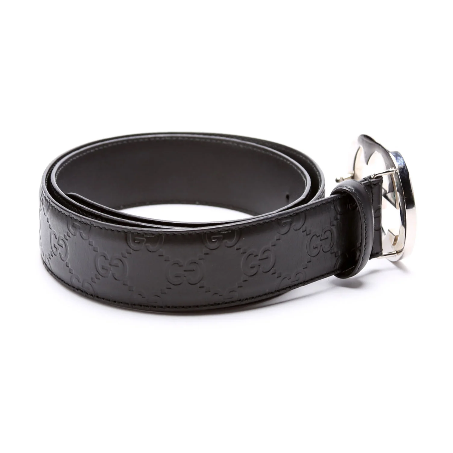 411924 Guccissima Belt Size 90/36 Black - Image 4