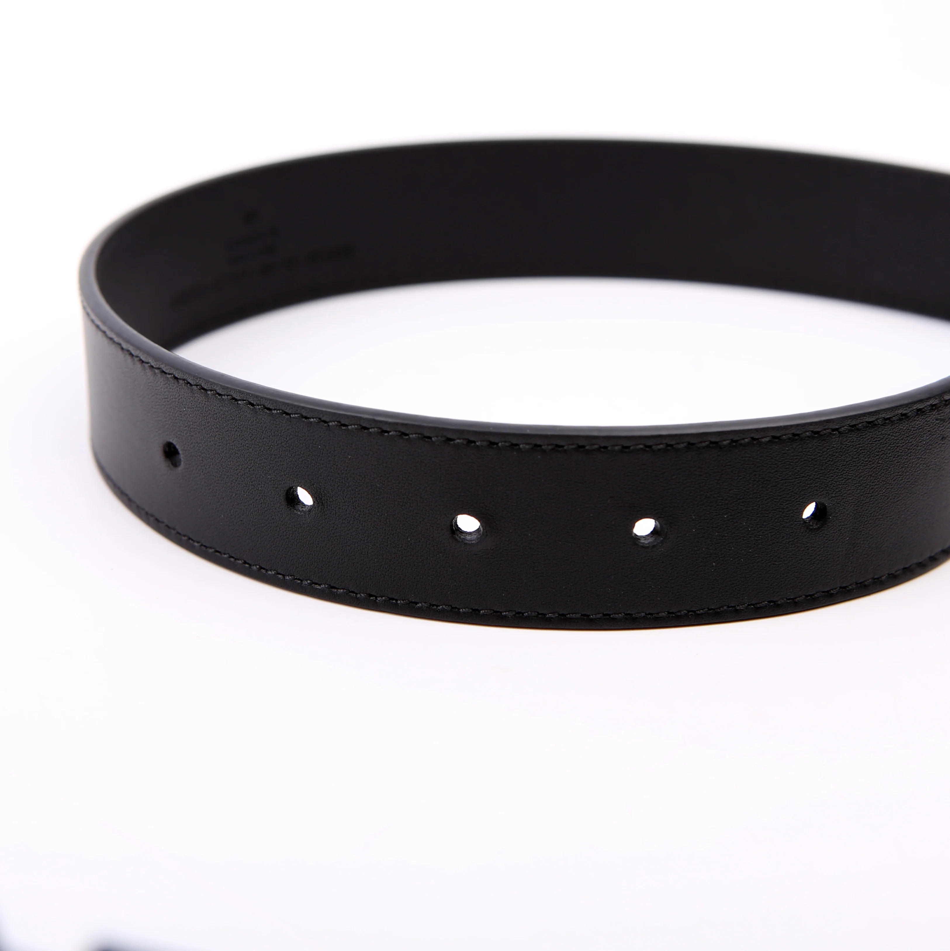 414516 GG Marmont Belt Size 80/32 Black - Image 7