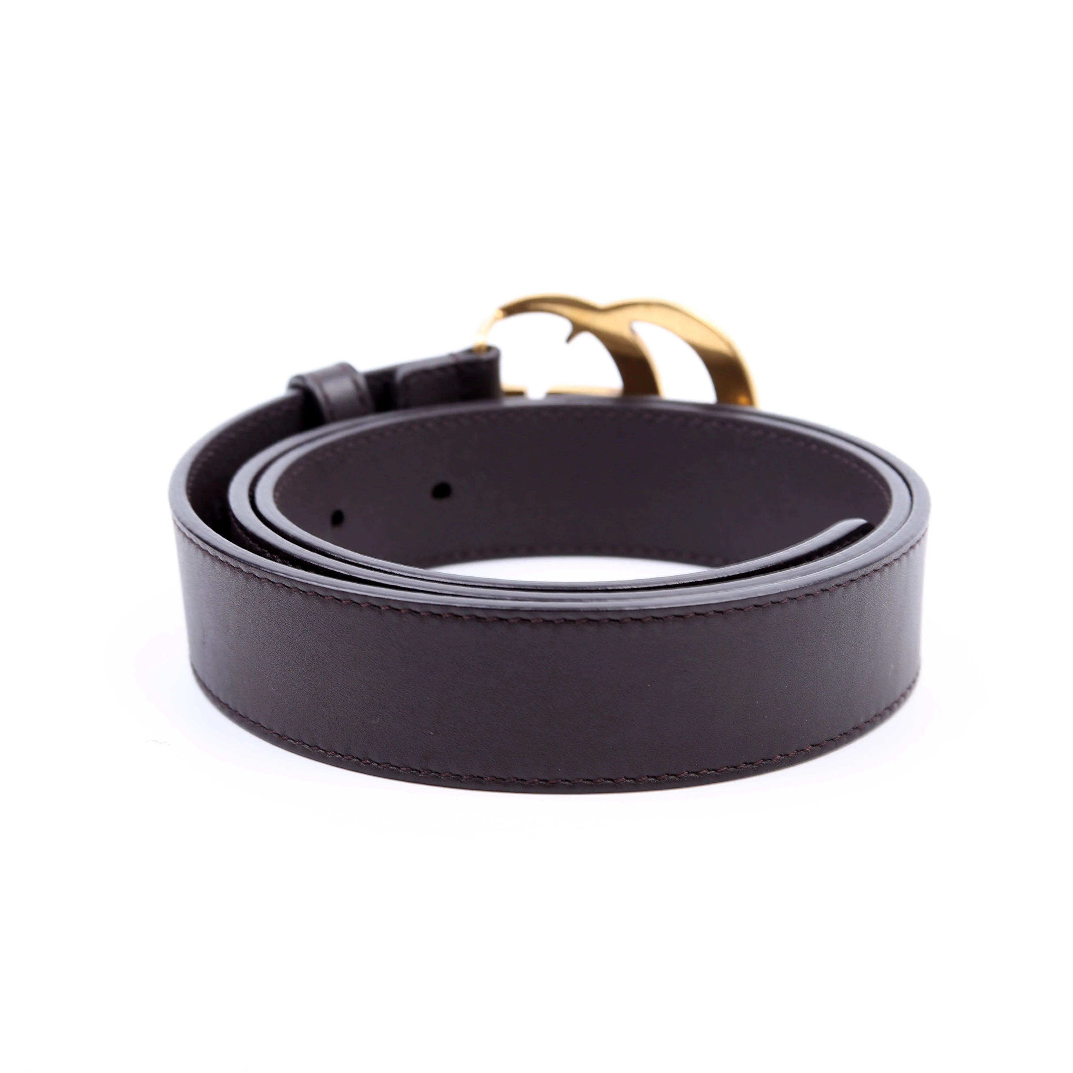 414516 GG Marmont Belt Size 80/32 Black - Image 3