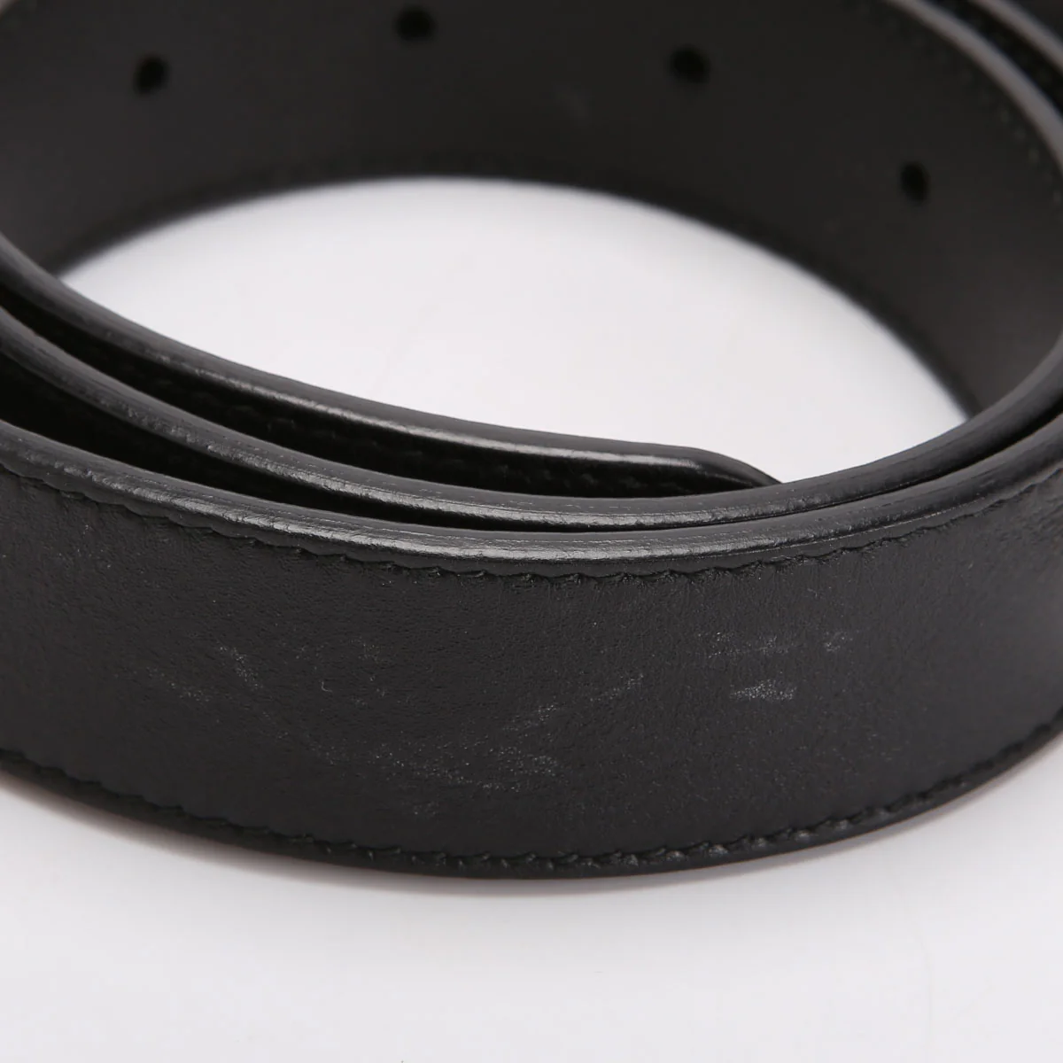 414516 GG Marmont Belt Size 80/32 Black - Image 3