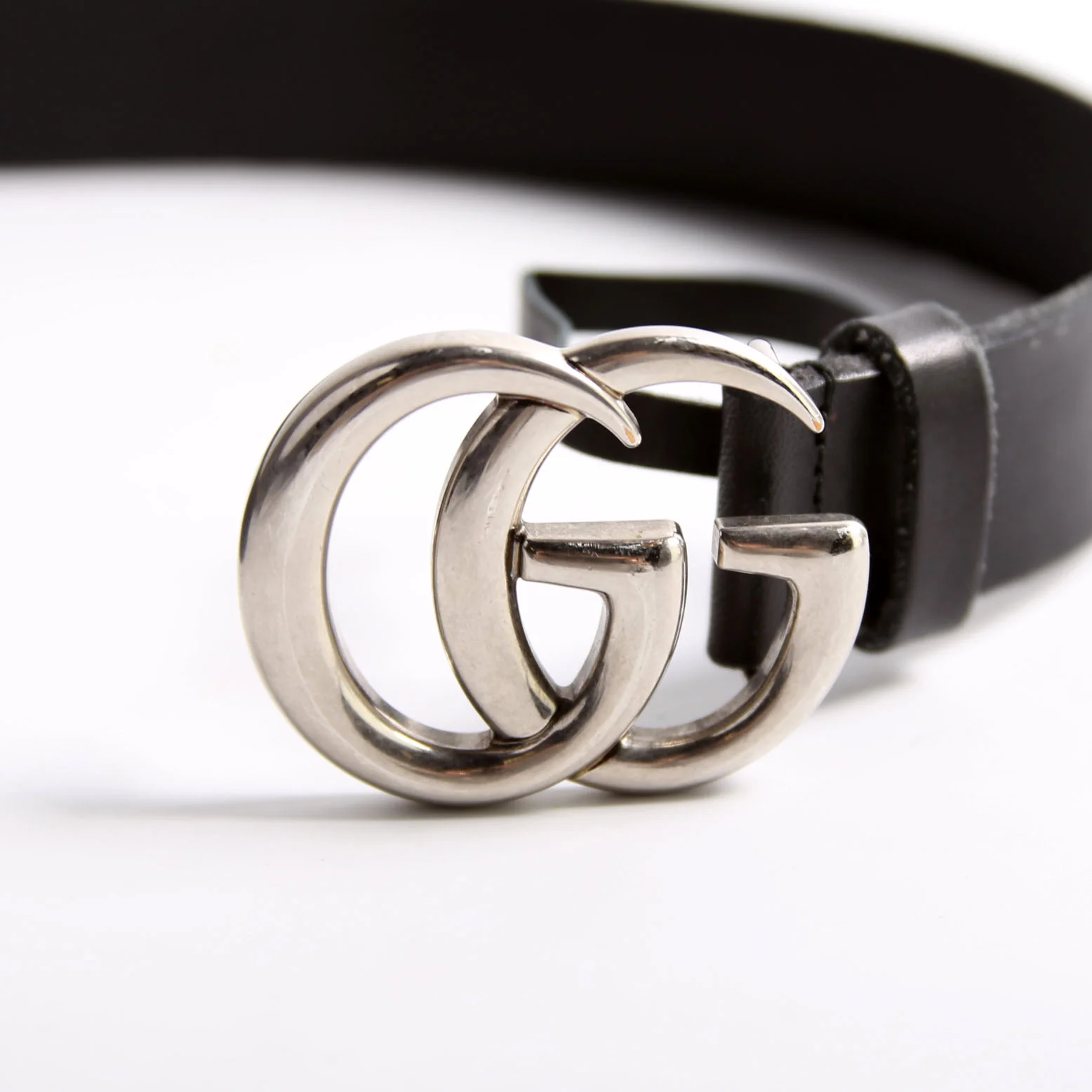 414516 GG Marmont Belt Size 85/34 Black - Image 6