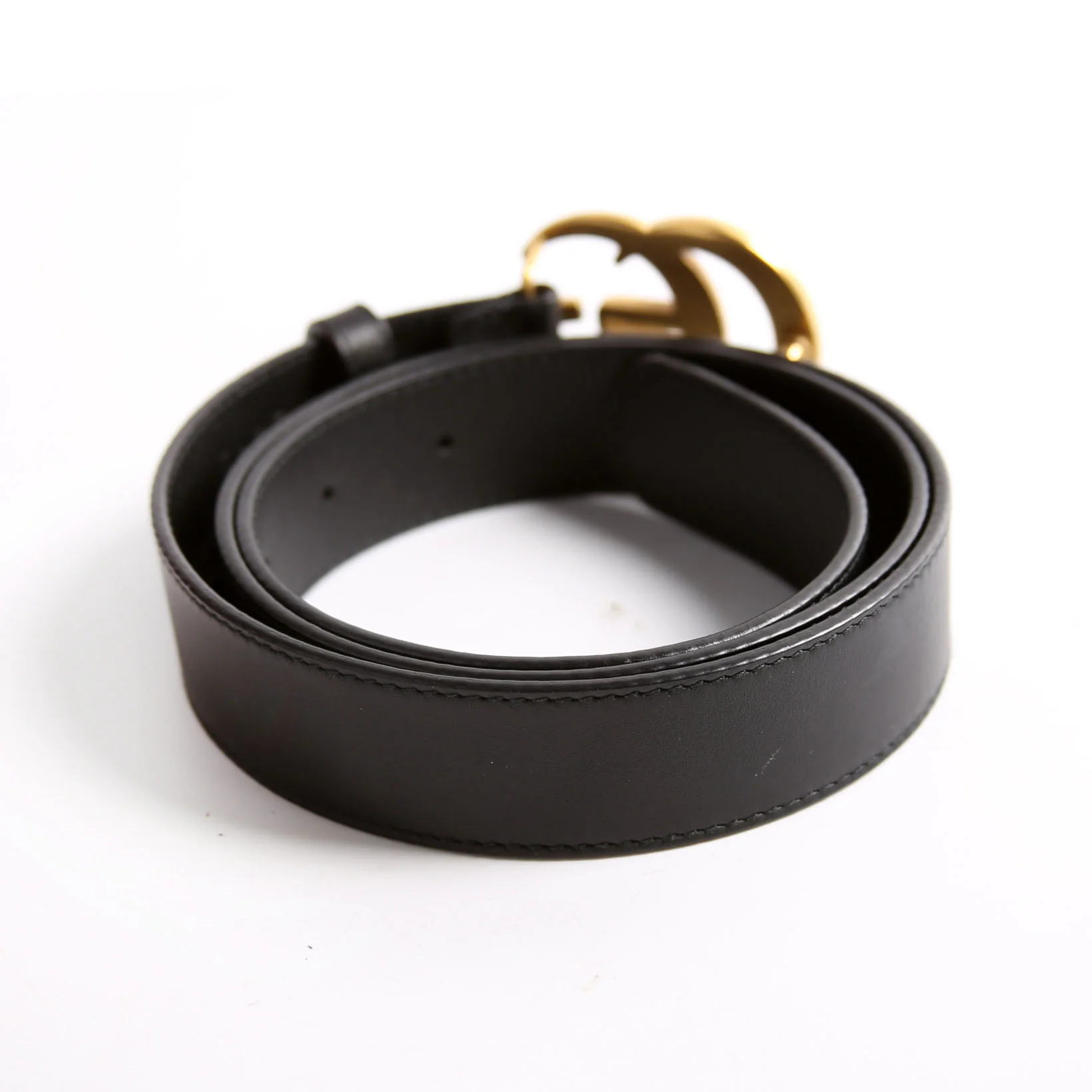 414516 GG Marmont Belt Size 90/36 Black - Image 3