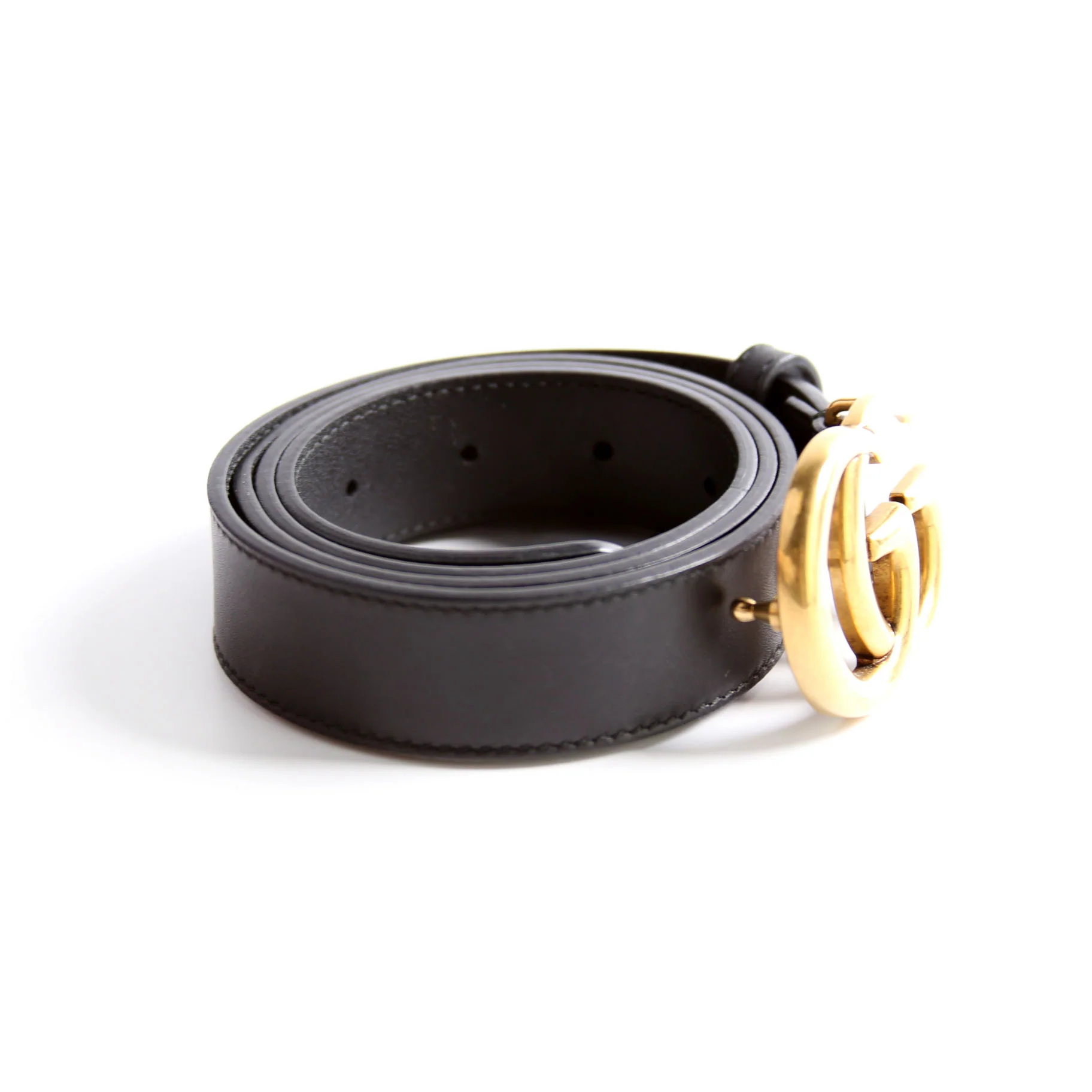 414516 GG Marmont Belt Size 90/36 Black - Image 3