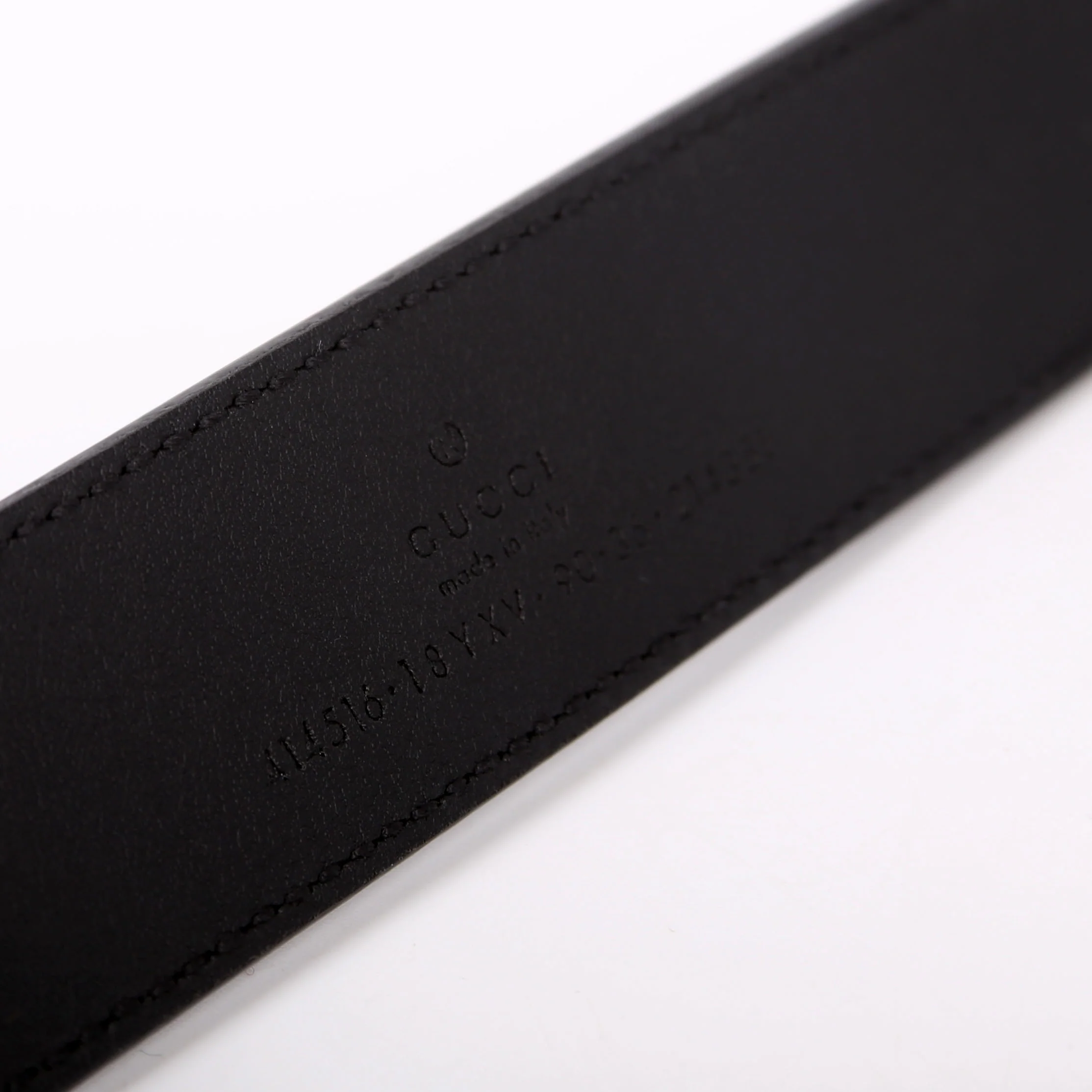 414516 GG Marmont Belt Size 90/36 Black - Image 6