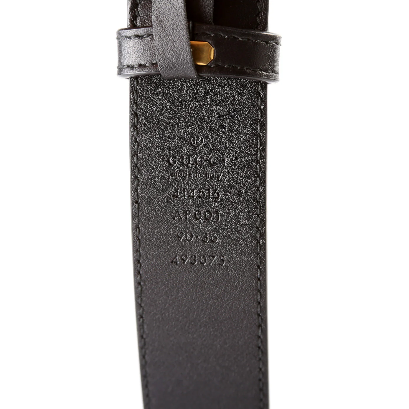 414516 GG Marmont Leather Belt Size 90/36 - Image 3