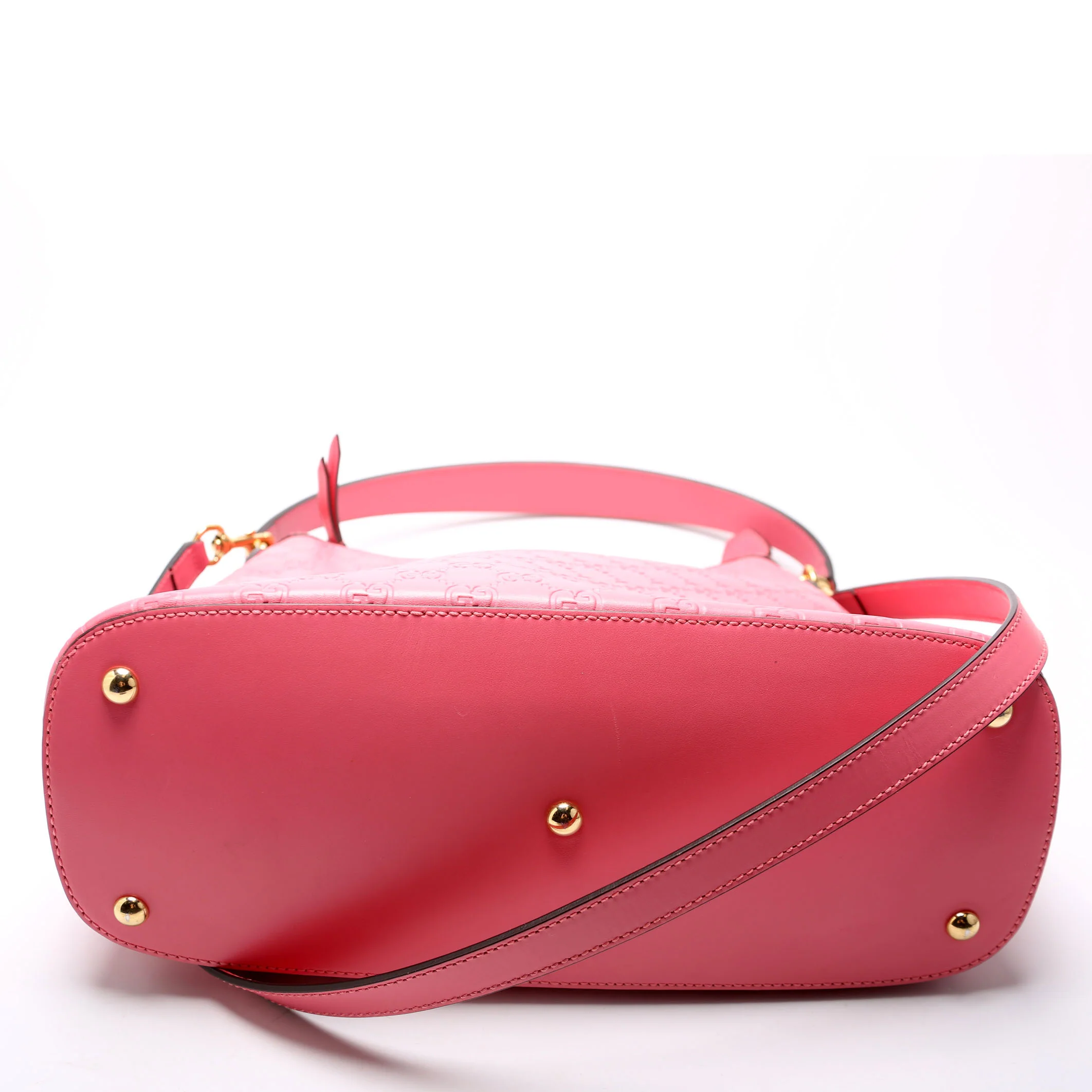 414930 GG Sig Leather Hobo Pink - Image 4