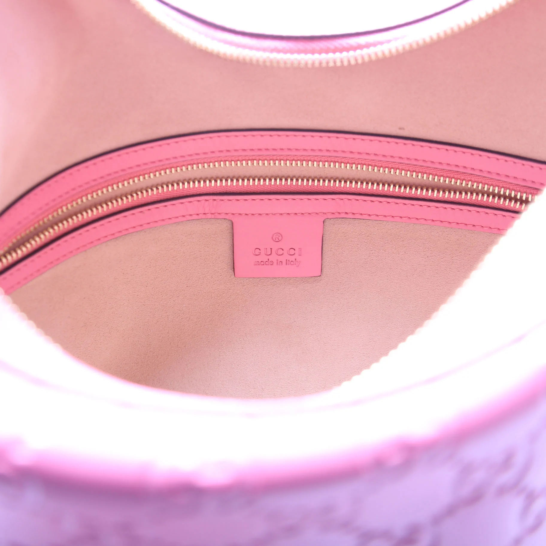 414930 GG Sig Leather Hobo Pink - Image 8