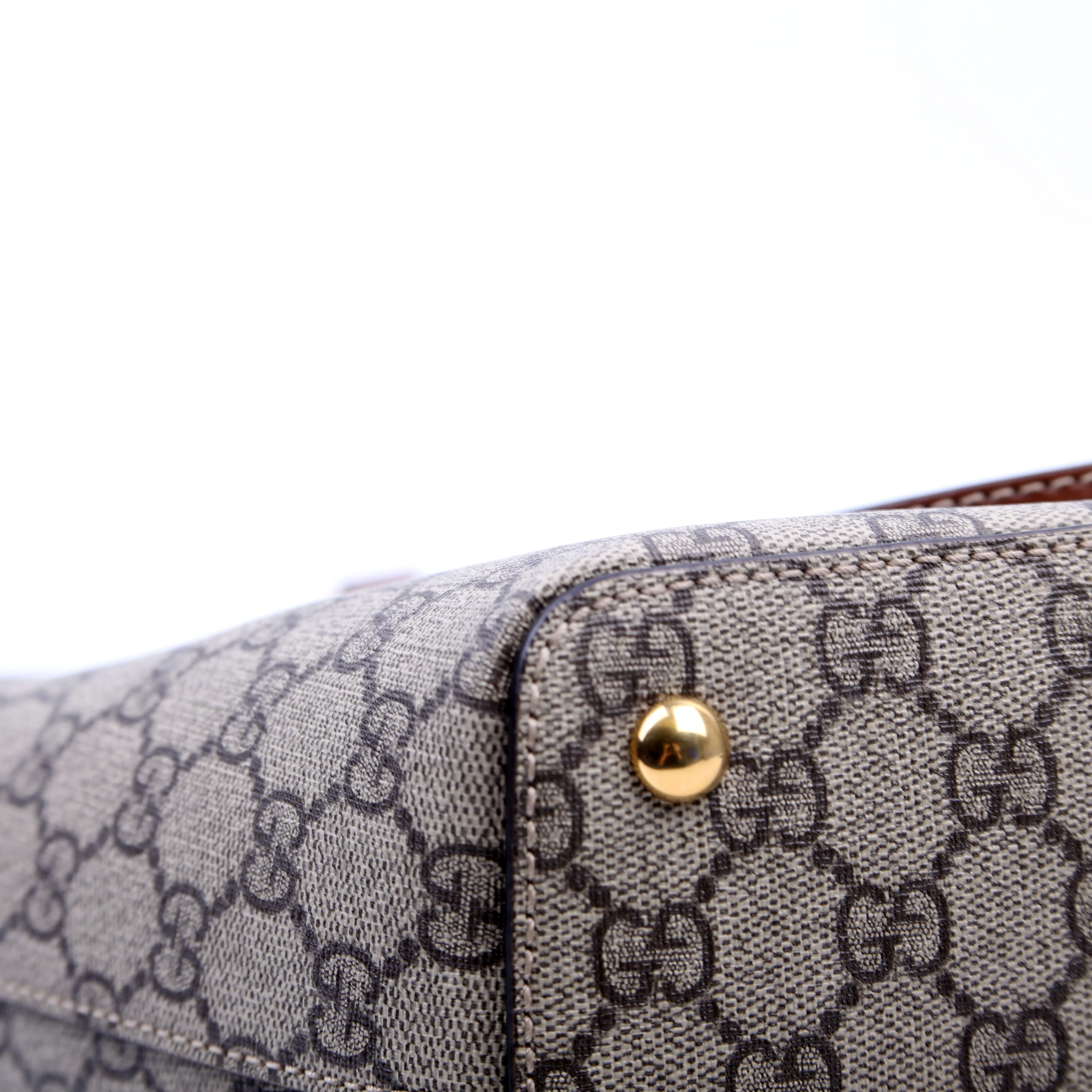 415721 GG Supreme Tote Brown/Beige - Image 6