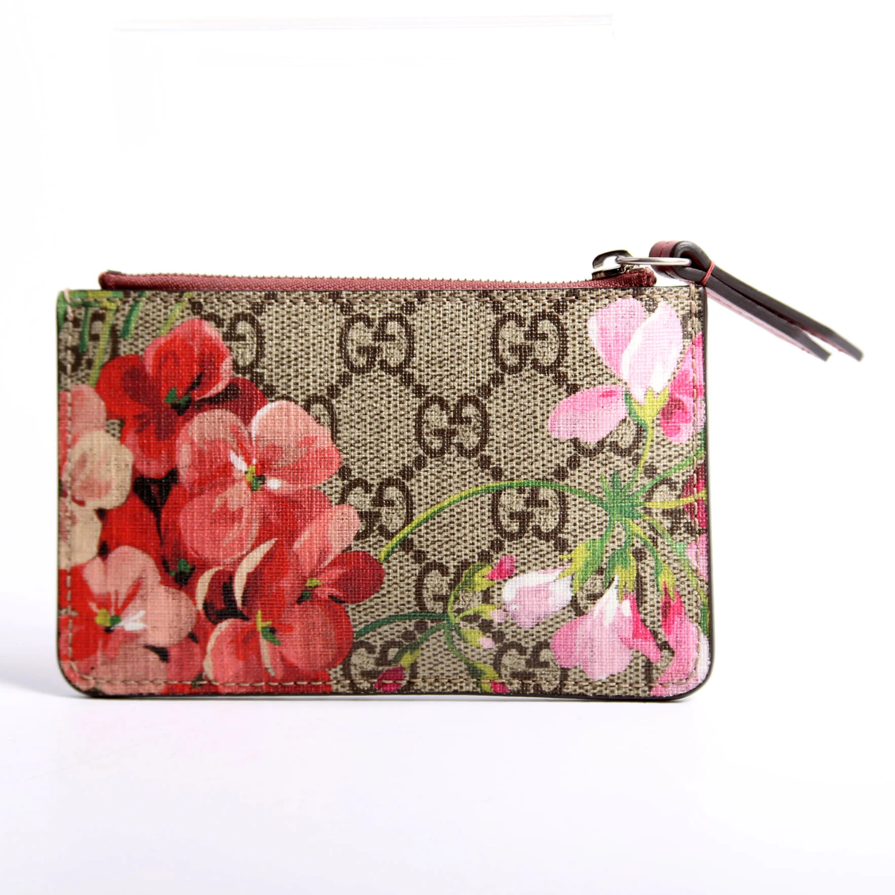 421311 GG Blooms Key Pouch Mauve - Image 2