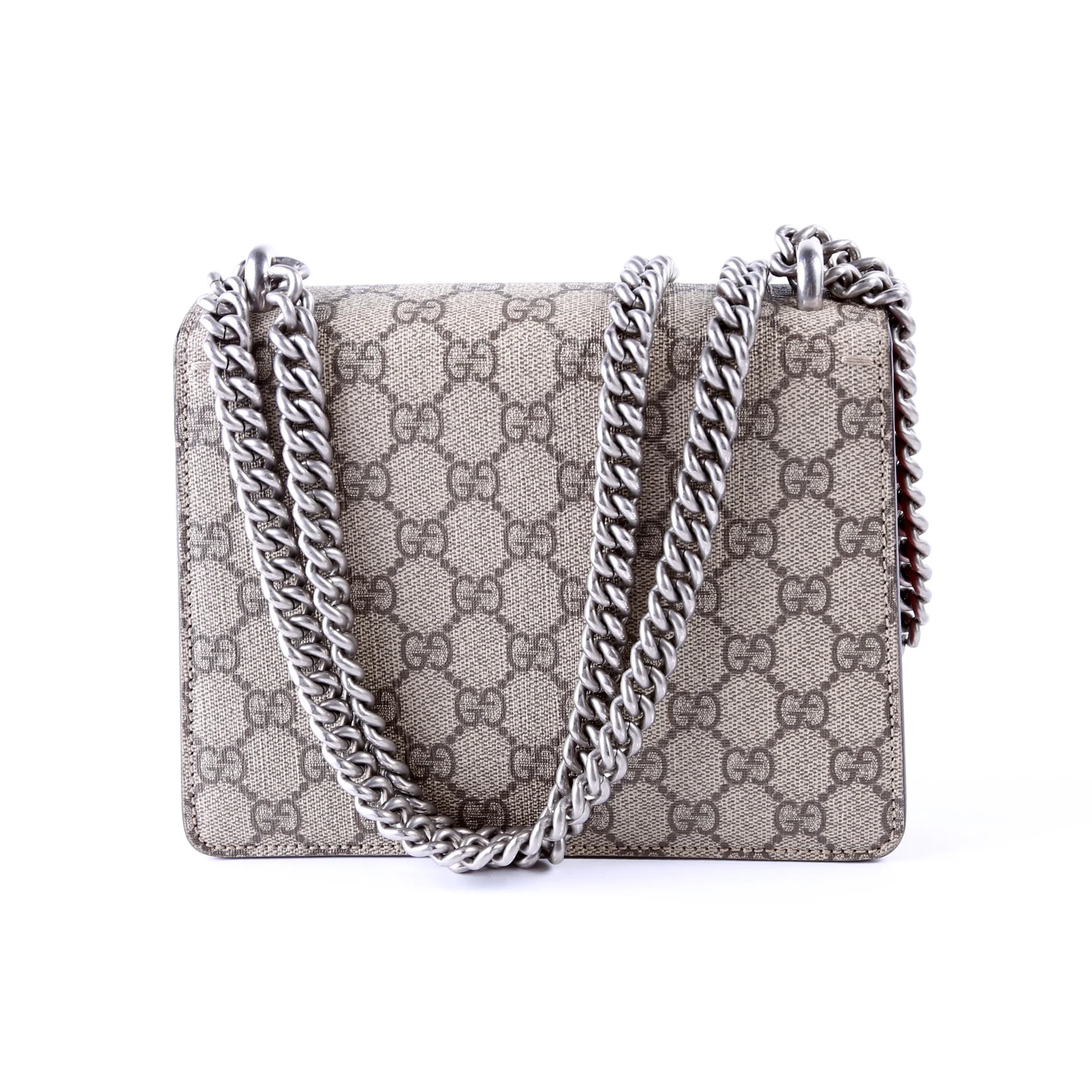421970 Dionysus GG Shoulder Mini Red - Image 2