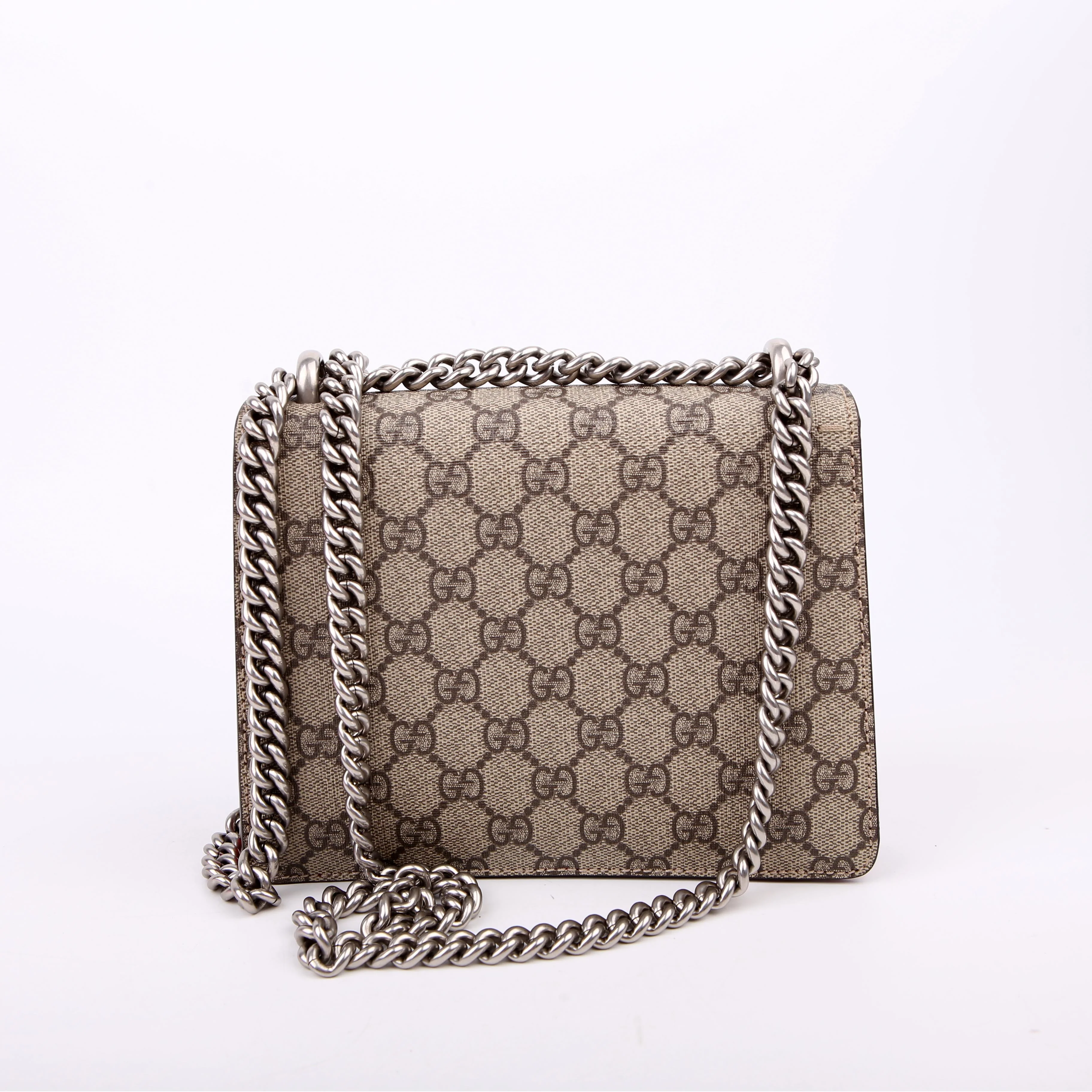 421970 Dionysus GG Shoulder Mini Red - Image 3