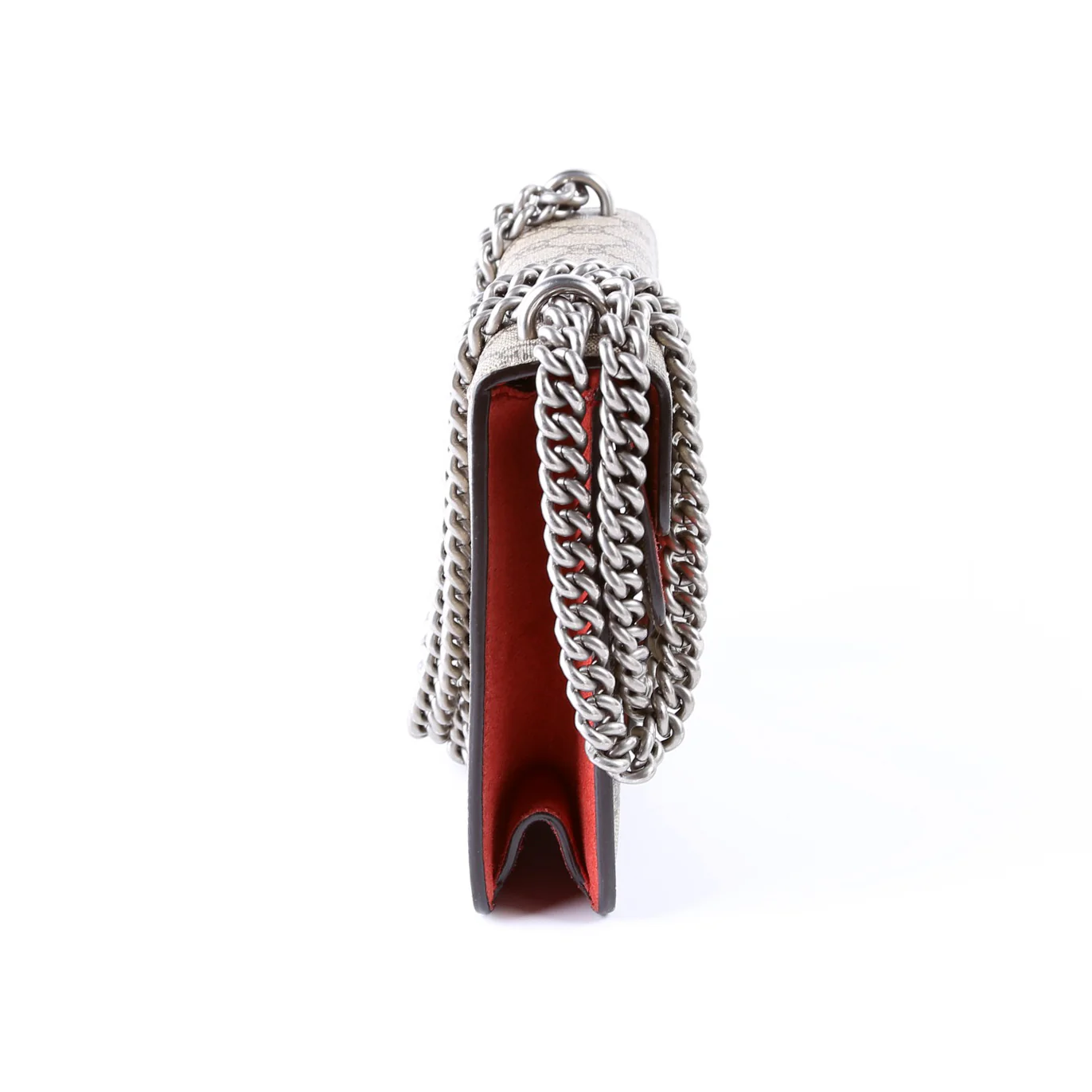421970 Dionysus GG Shoulder Mini Red - Image 3
