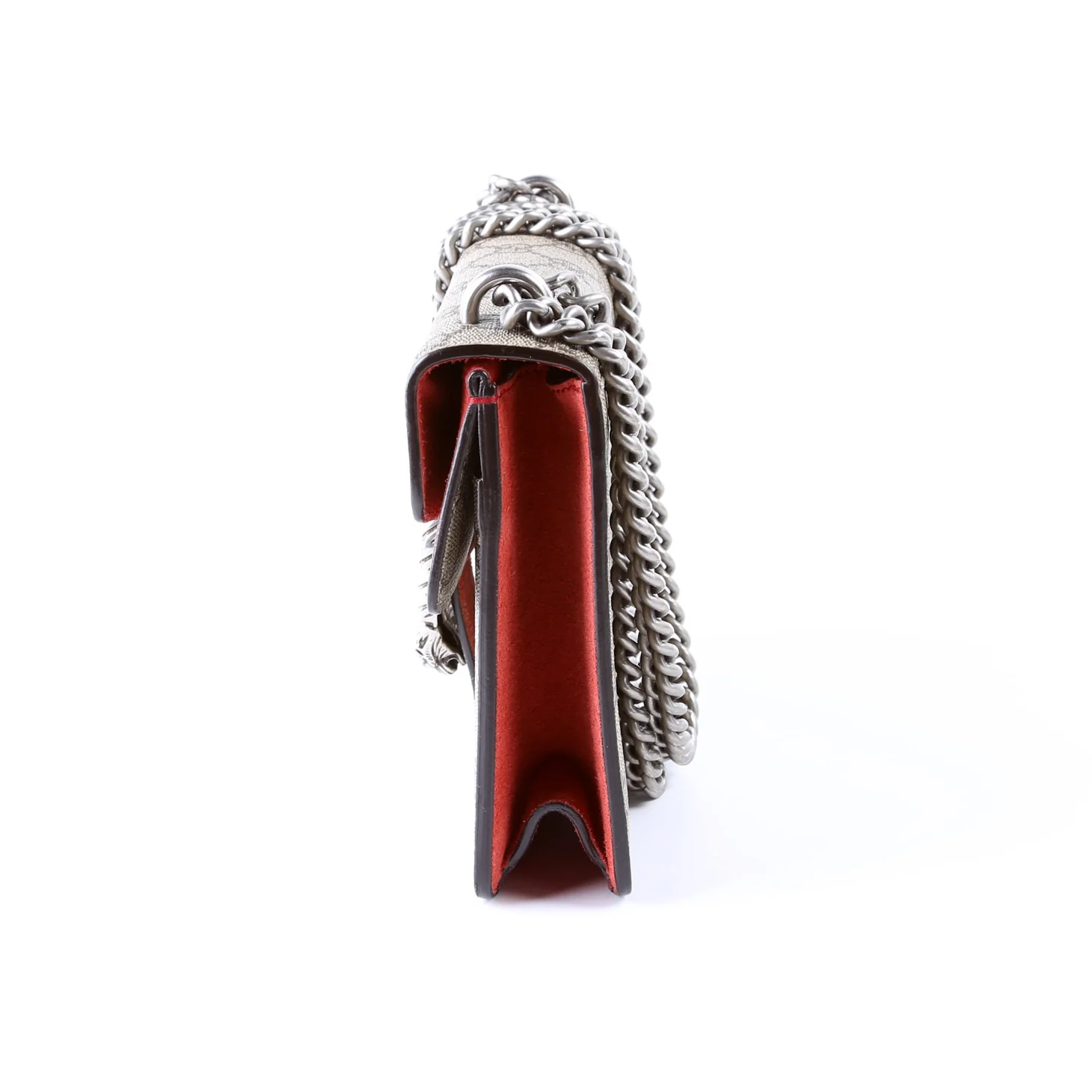421970 Dionysus GG Shoulder Mini Red - Image 4