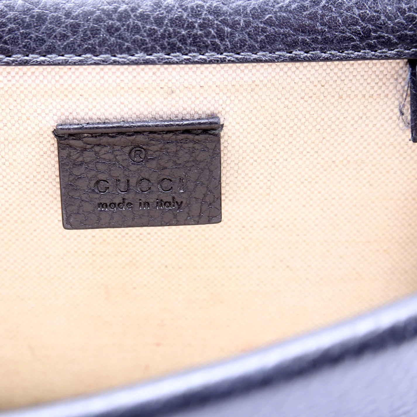 421970 Dionysus Leather Shoulder Mini Black - Image 9