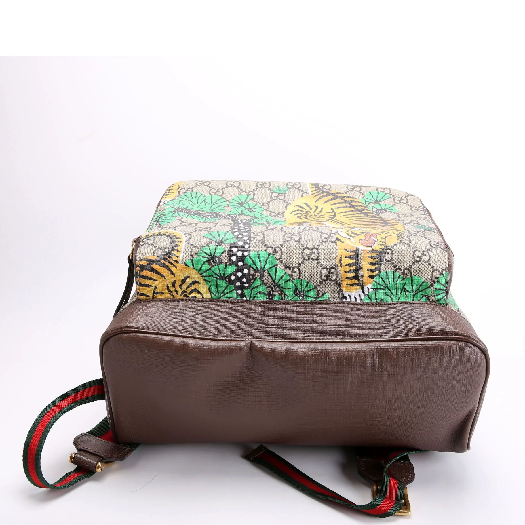 428027 GG Supreme Bengal Backpack Beige/Multicolor - Image 4