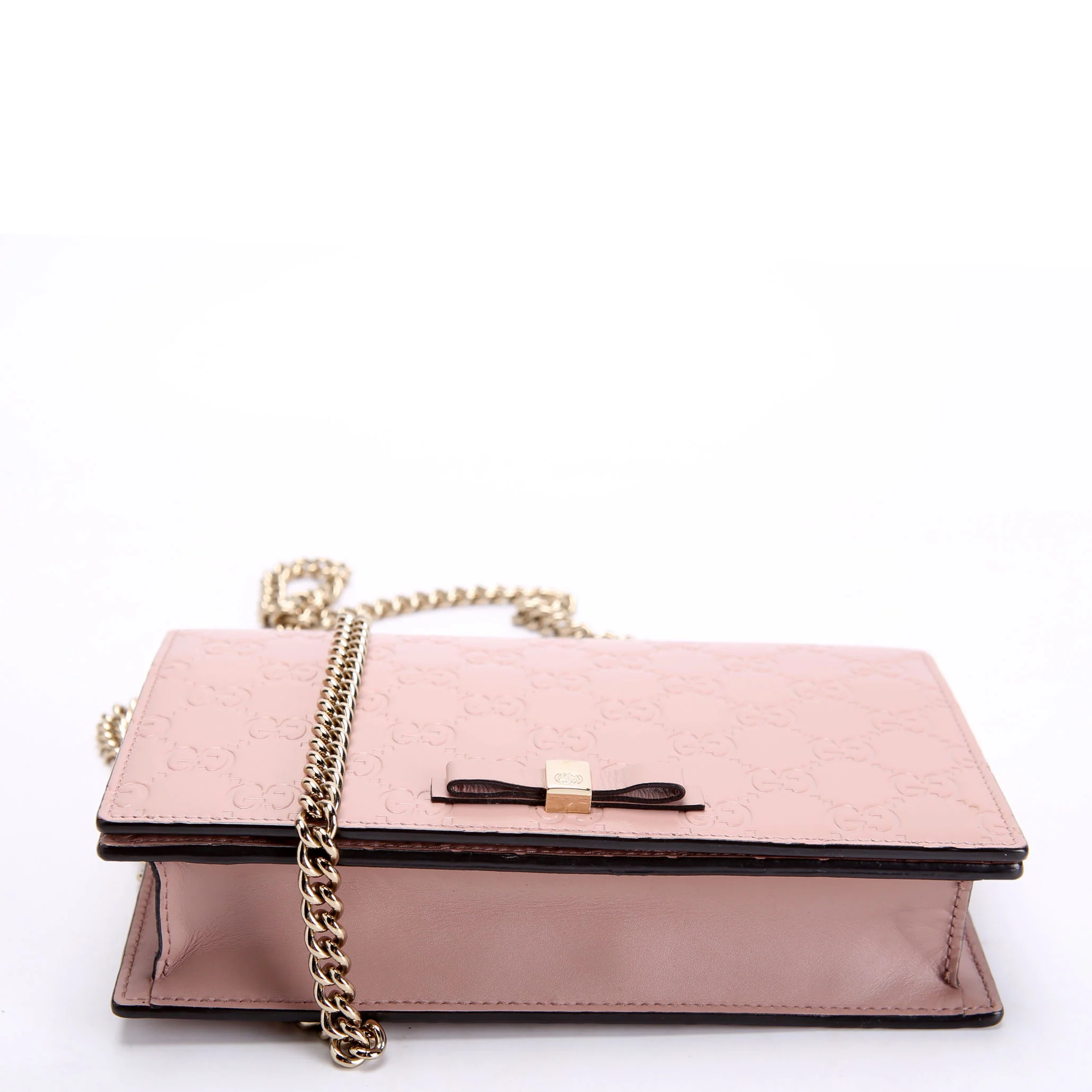 431408 Guccissima Chain Wallet Pink - Image 4