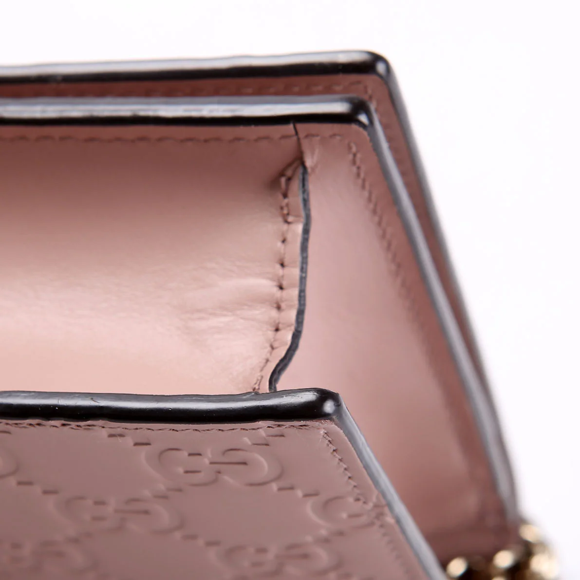 431408 Guccissima Chain Wallet Pink - Image 8