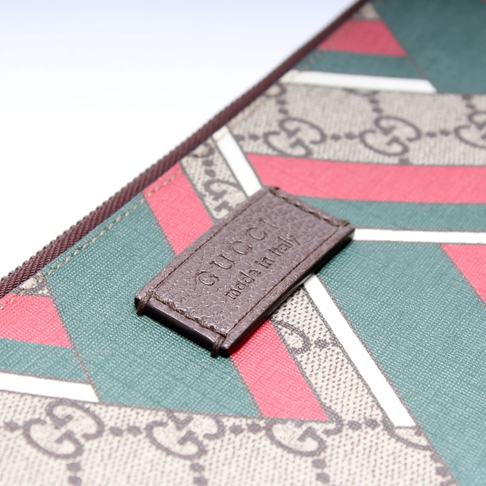 433665 GG Supreme Chevron Pouch - Image 7
