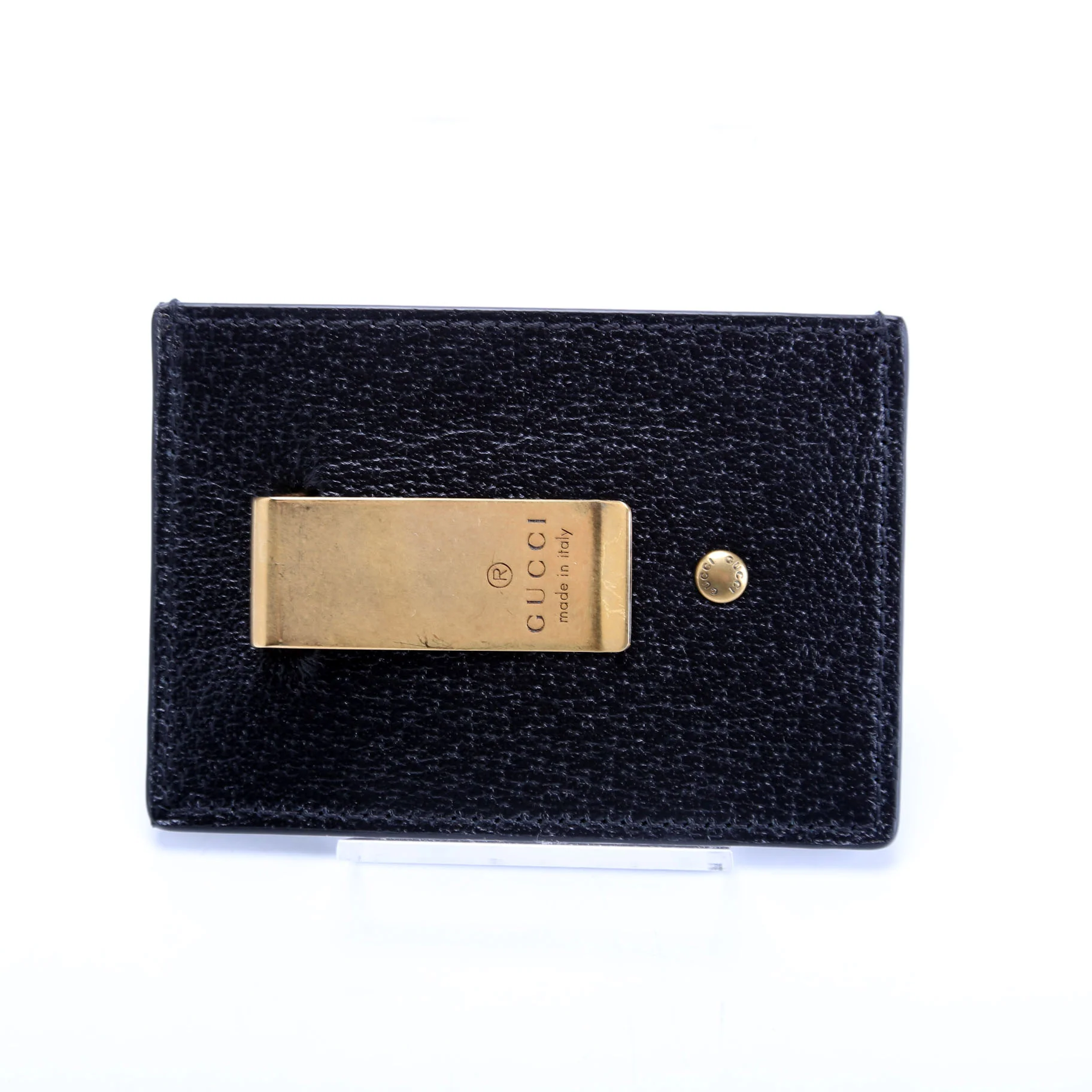 436022 GG Marmont Money Clip Black - Image 3