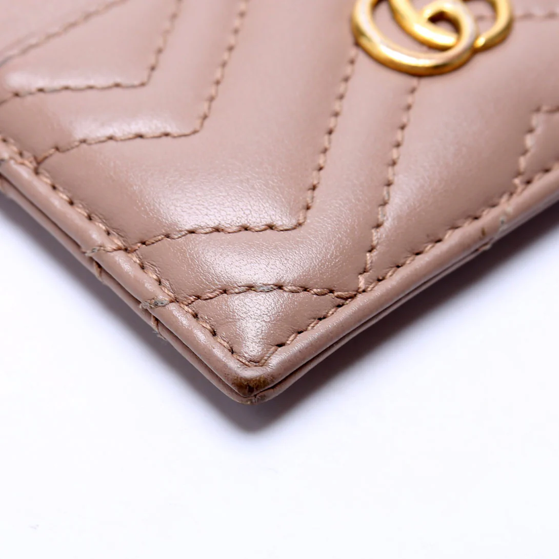 443127 GG Marmont Card Holder Beige - Image 5