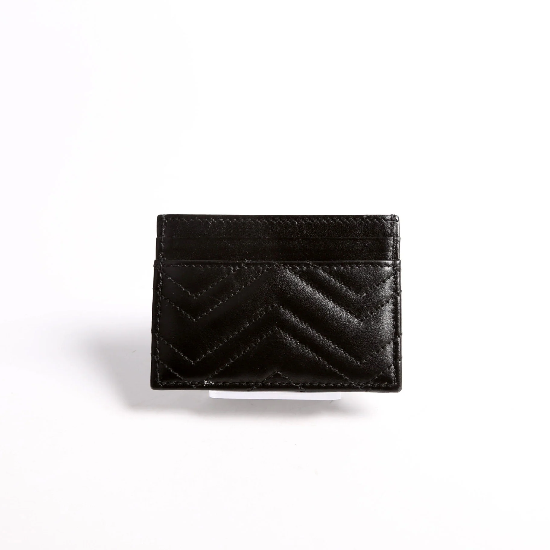 443127 GG Marmont Card Holder Black - Image 2