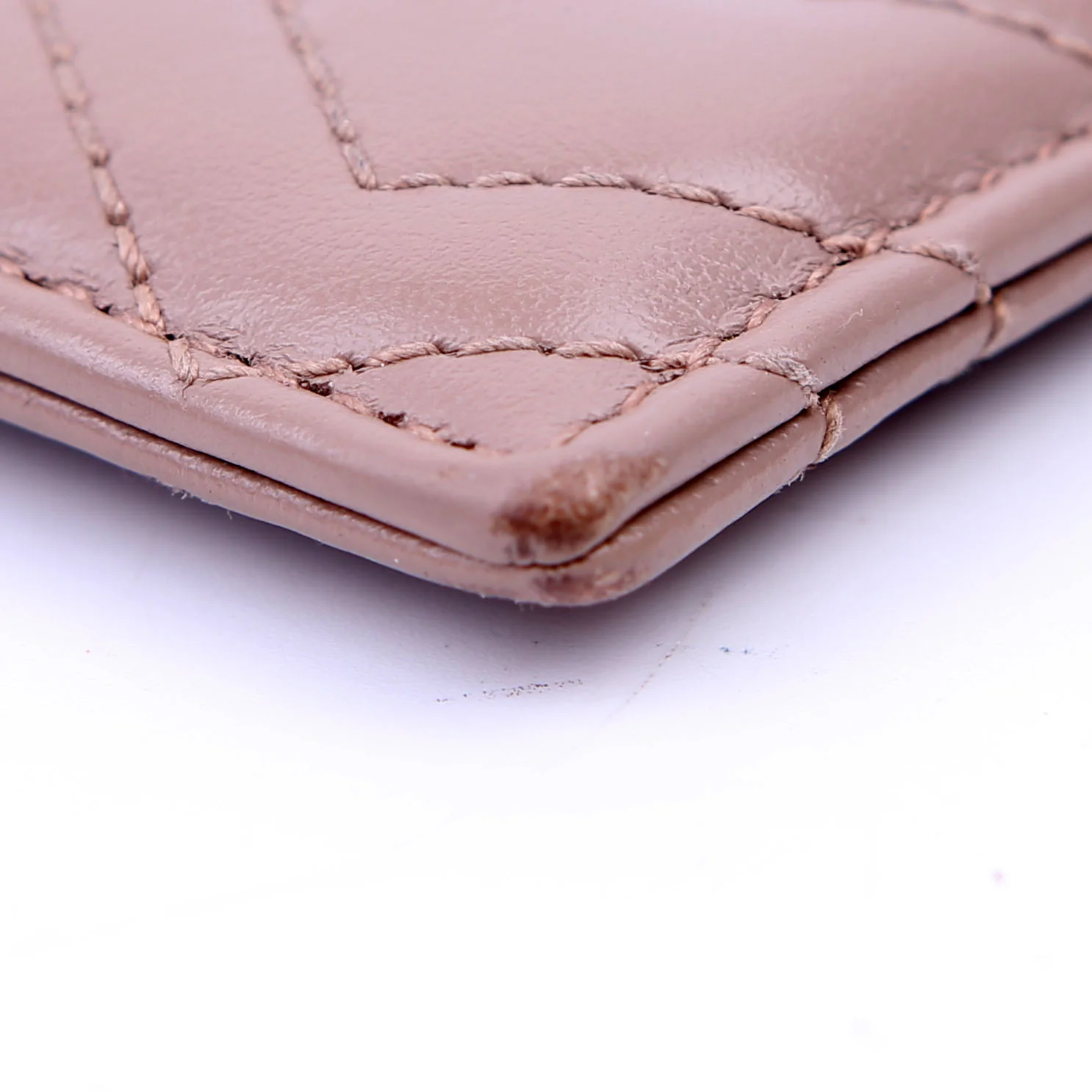 443127 GG Marmont Card Holder Nude - Image 6
