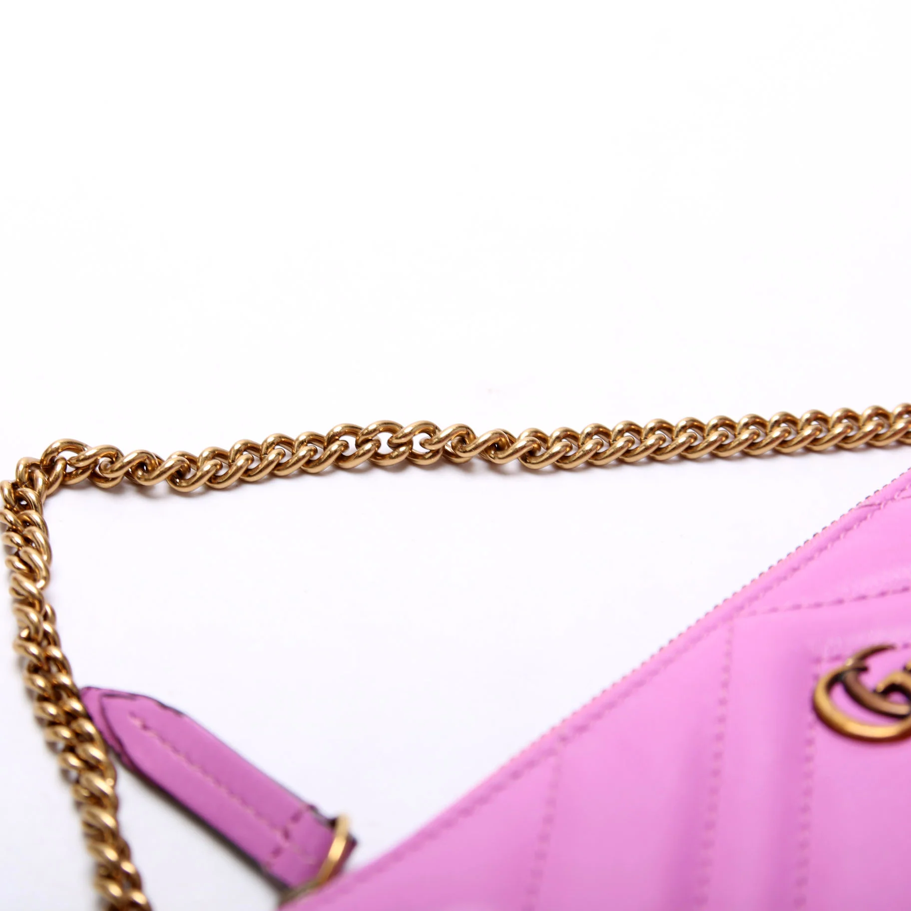 443129 GG Marmont Mini Chain Bag Purple - Image 7